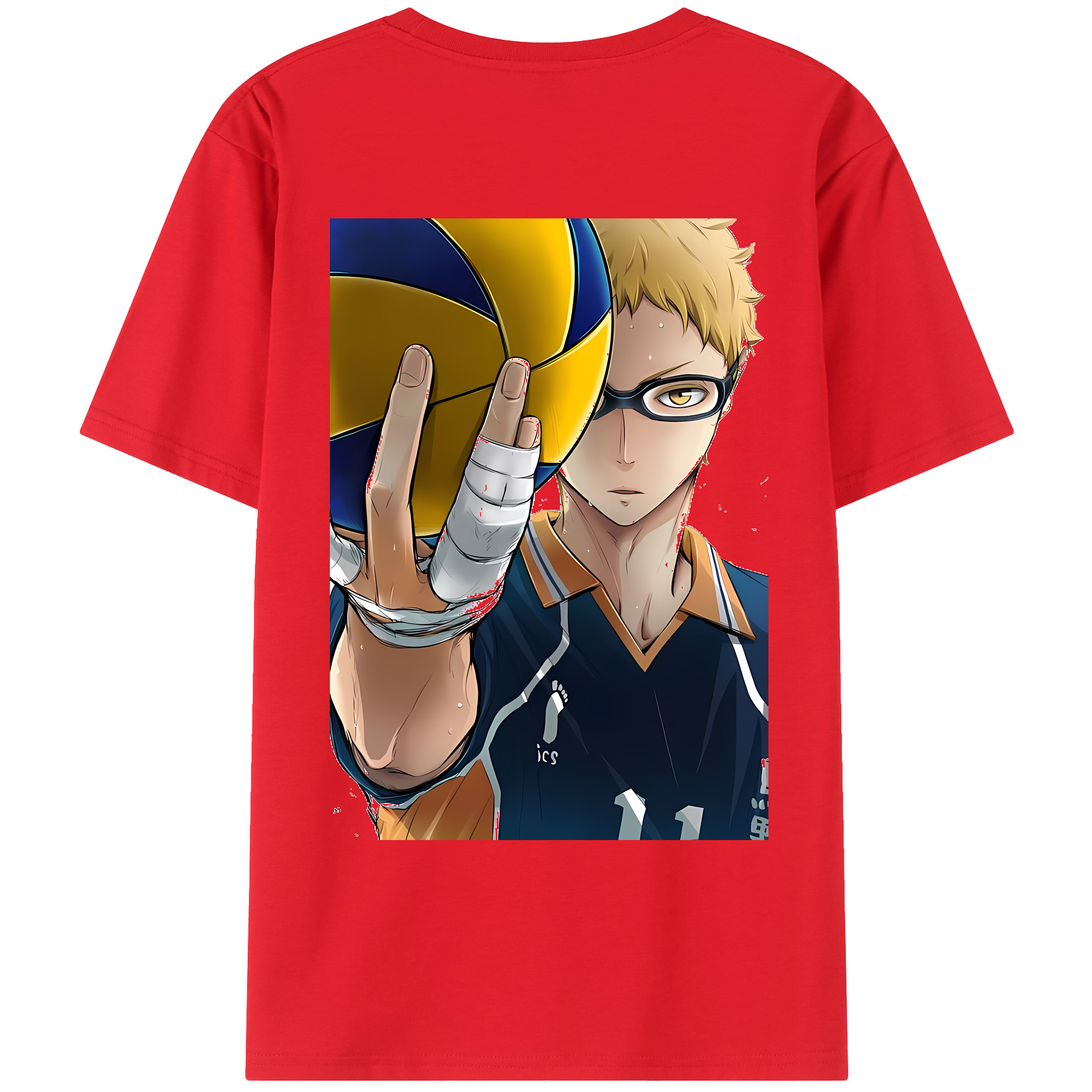 （画像用） ハイキュー!! Haikyu!! レディース半袖Tシャツ(バックプリント)