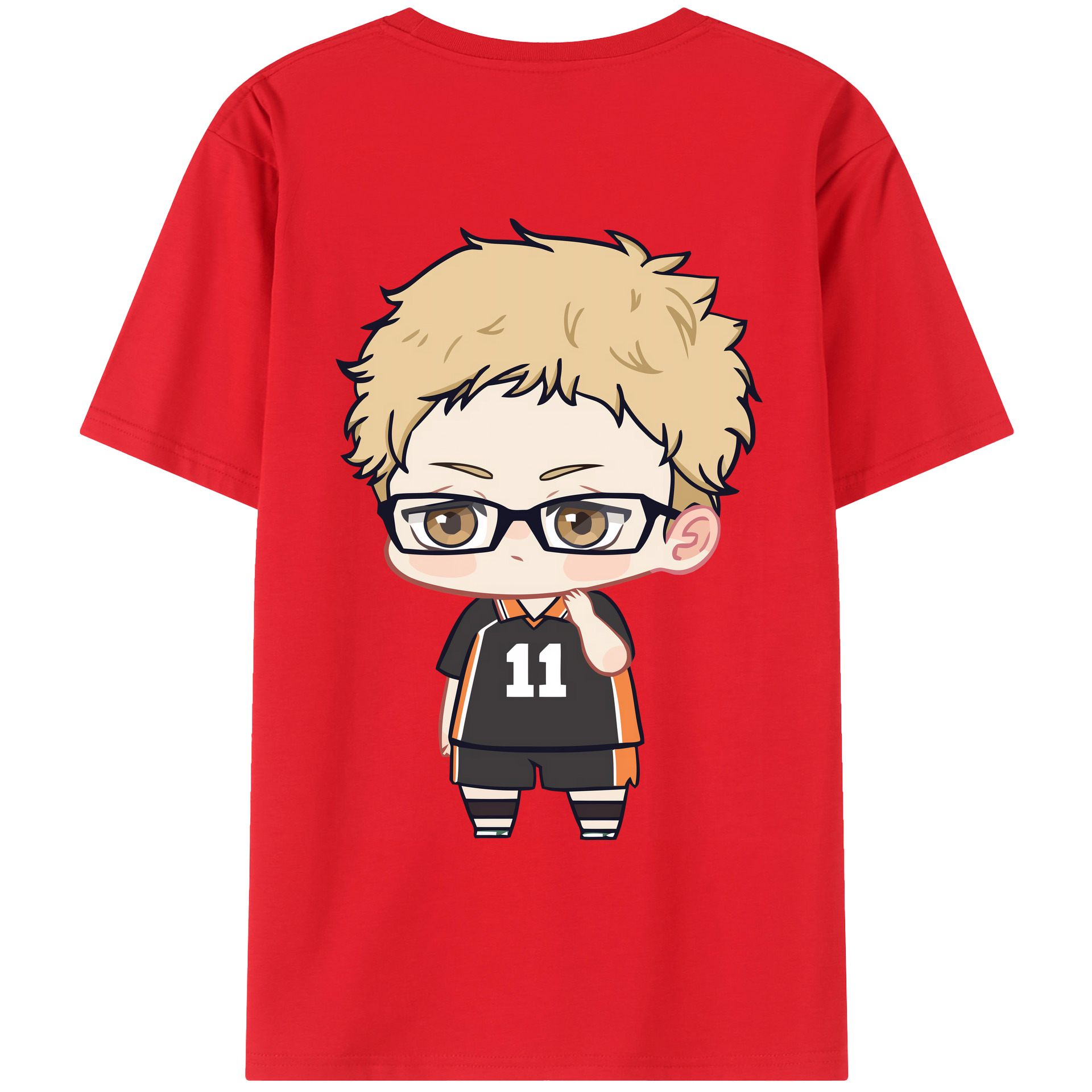 （画像用） ハイキュー!! Haikyu!! レディース半袖Tシャツ(バックプリント)