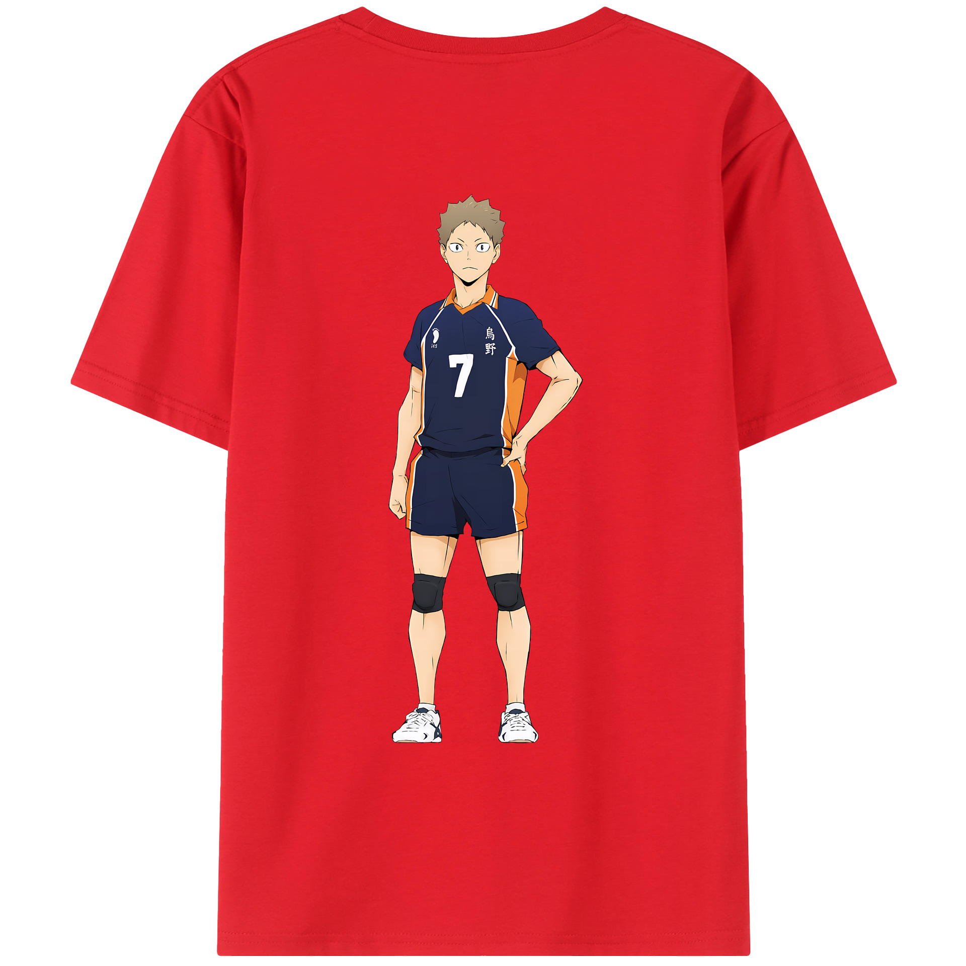 （画像用） ハイキュー!! Haikyu!! レディース半袖Tシャツ(バックプリント)