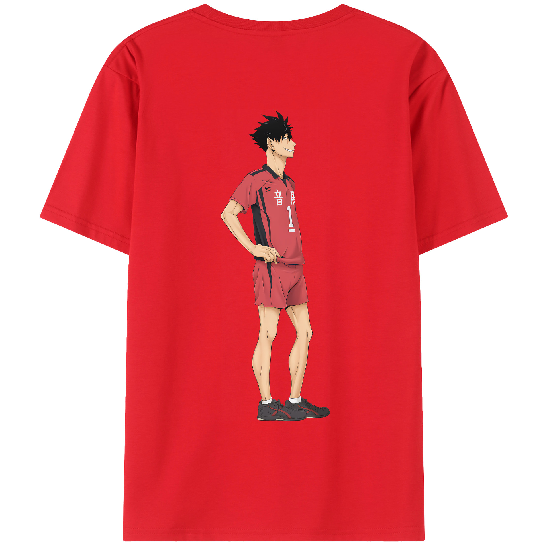 （画像用） ハイキュー!! Haikyu!! レディース半袖Tシャツ(バックプリント)