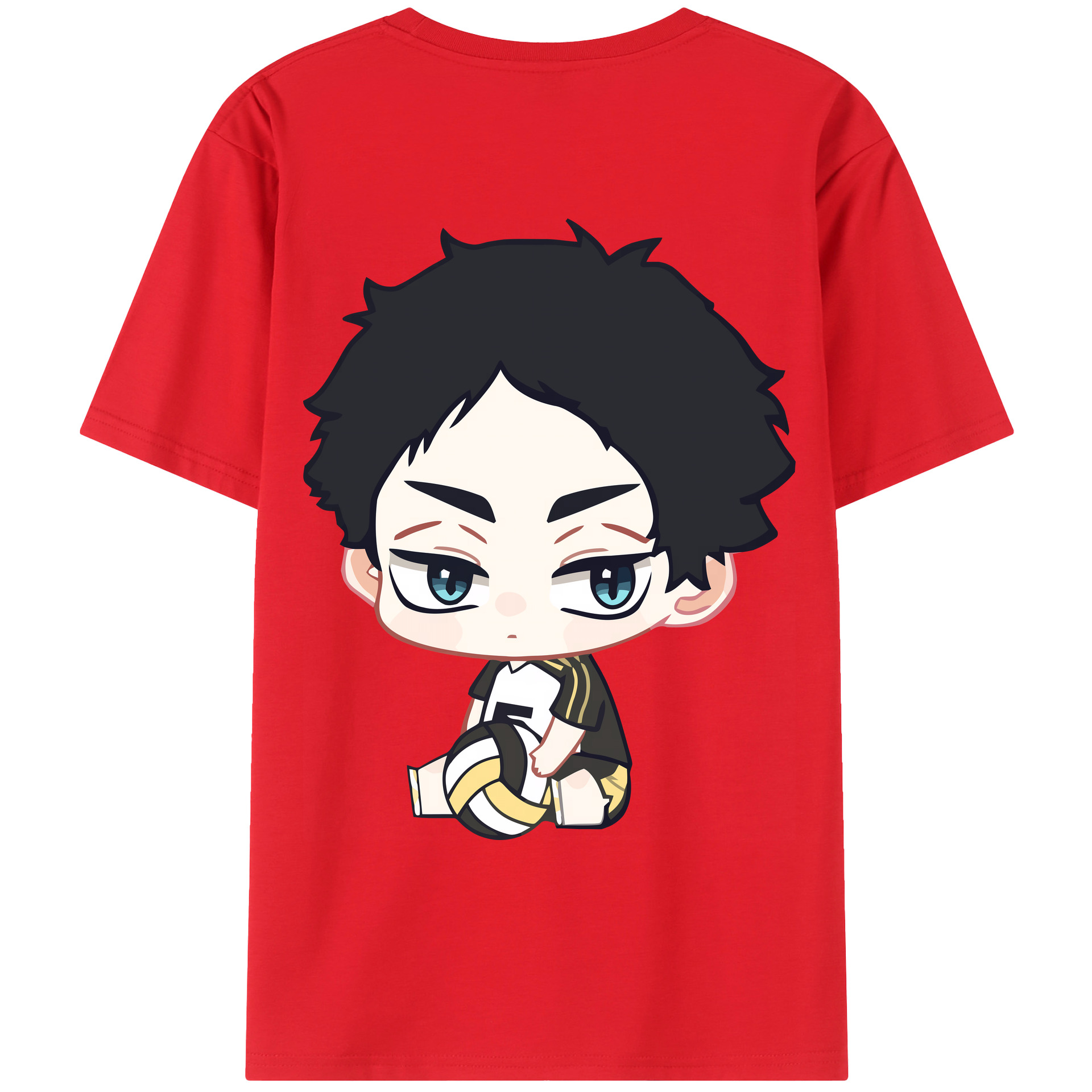 （画像用） ハイキュー!! Haikyu!! レディース半袖Tシャツ(バックプリント)