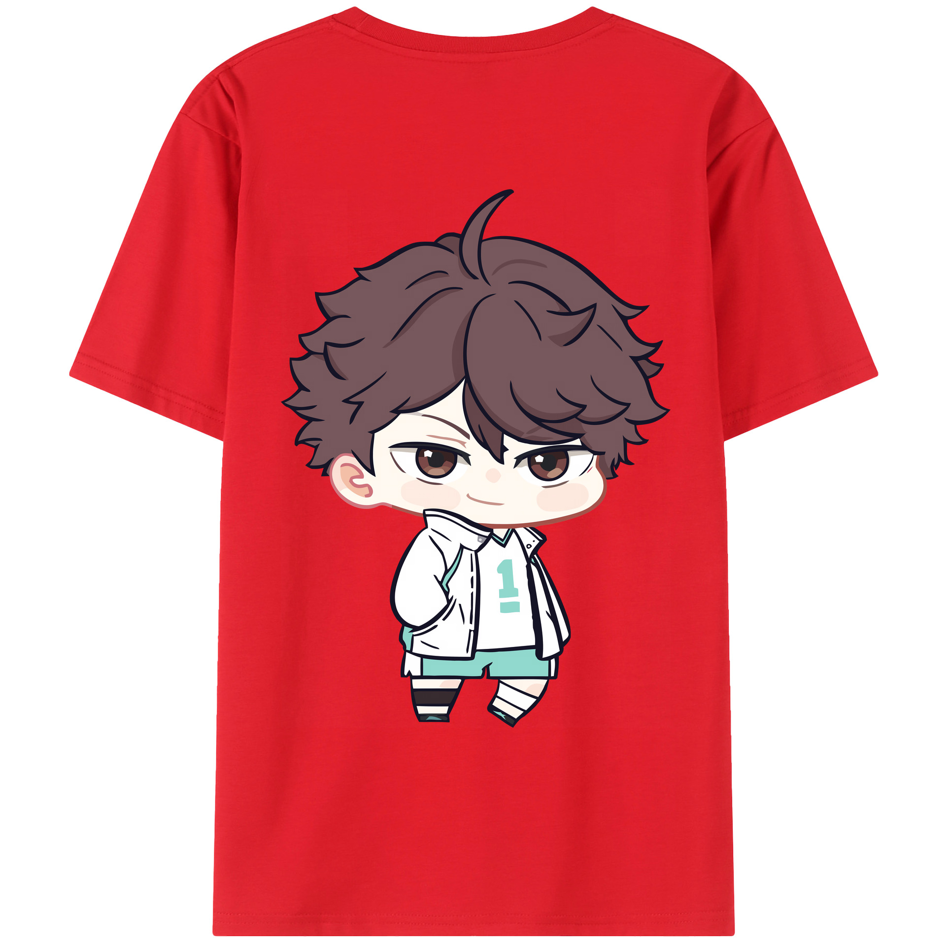 （画像用） ハイキュー!! Haikyu!! レディース半袖Tシャツ(バックプリント)
