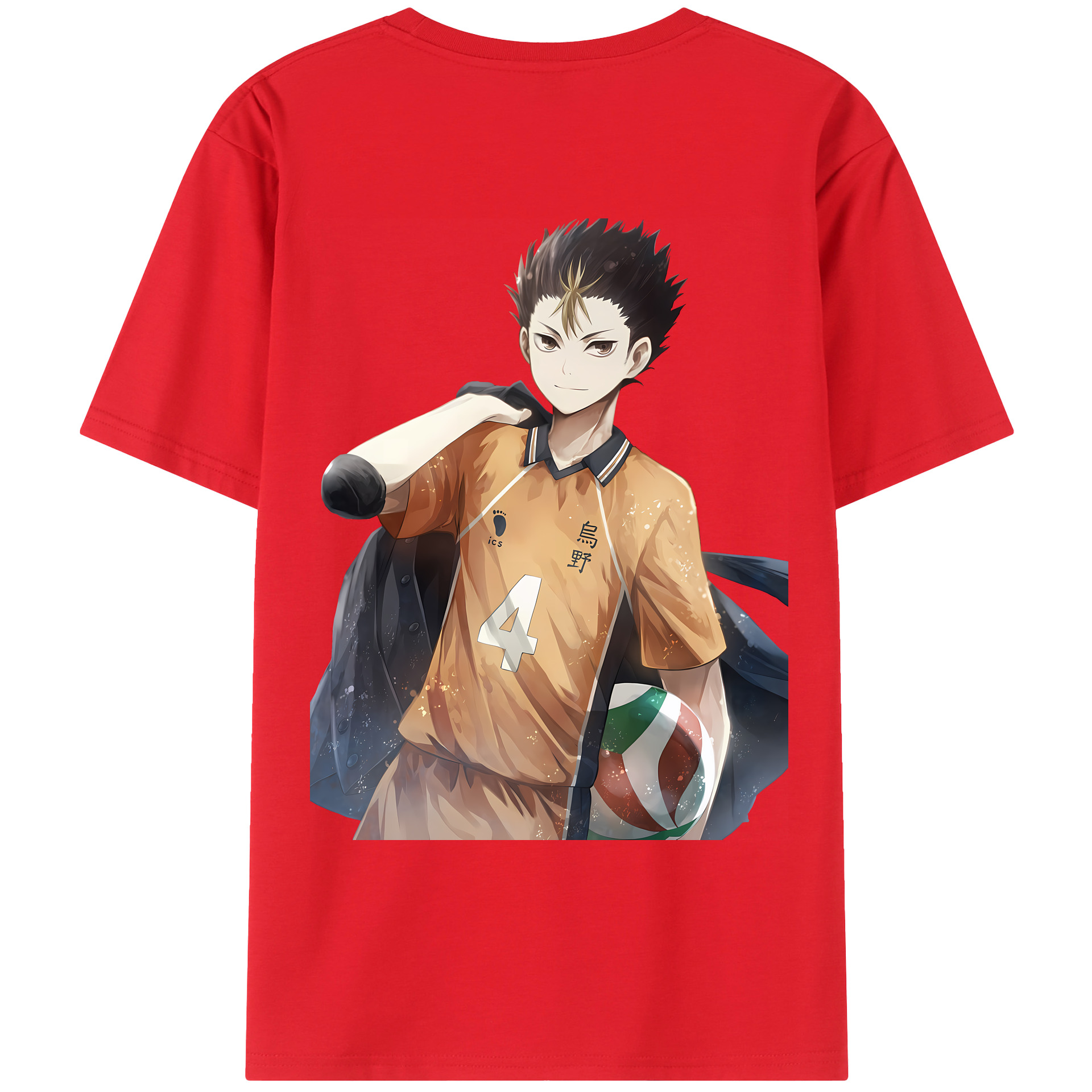 （画像用） ハイキュー!! Haikyu!! レディース半袖Tシャツ(バックプリント)