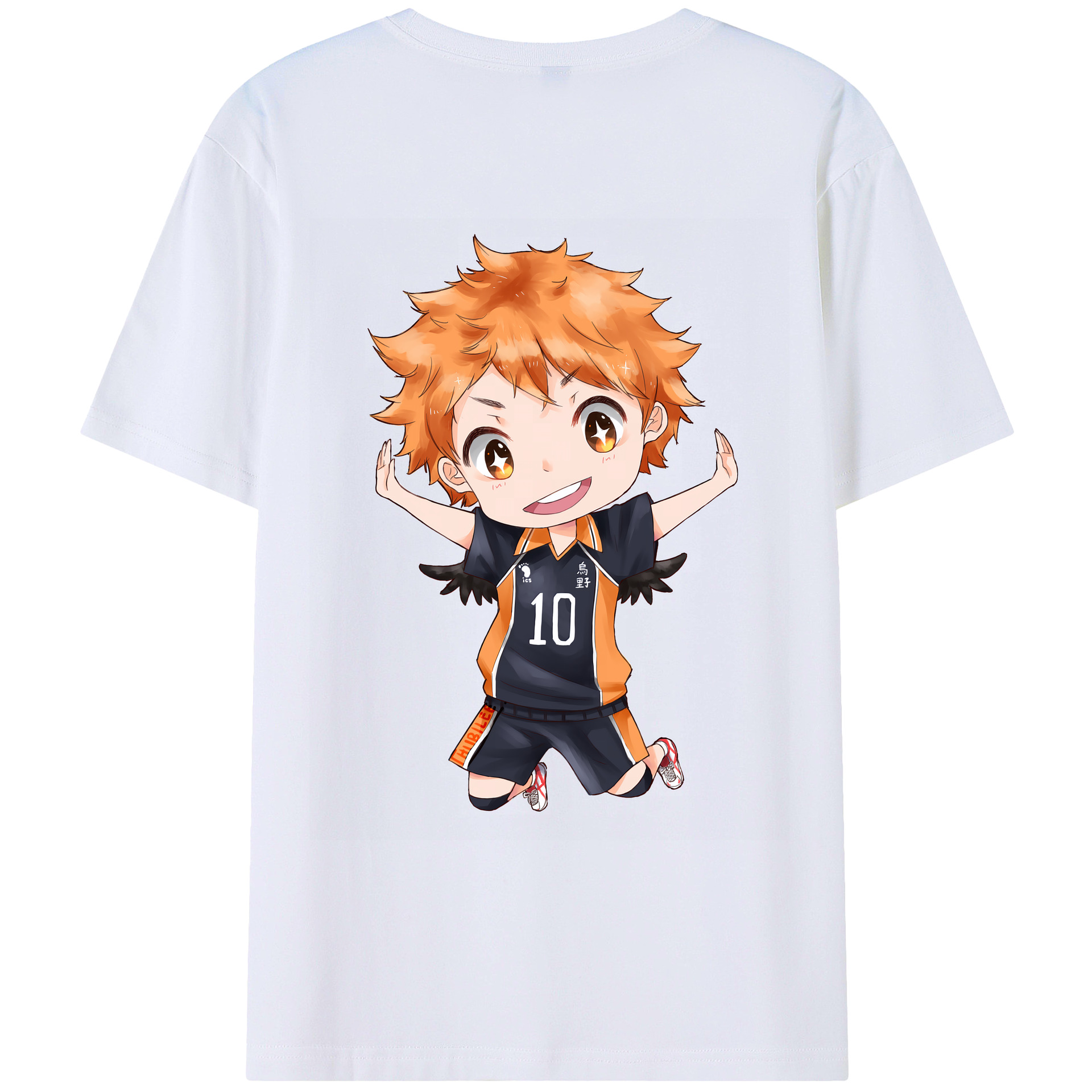 （画像用） ハイキュー!! Haikyu!! レディース半袖Tシャツ(バックプリント)
