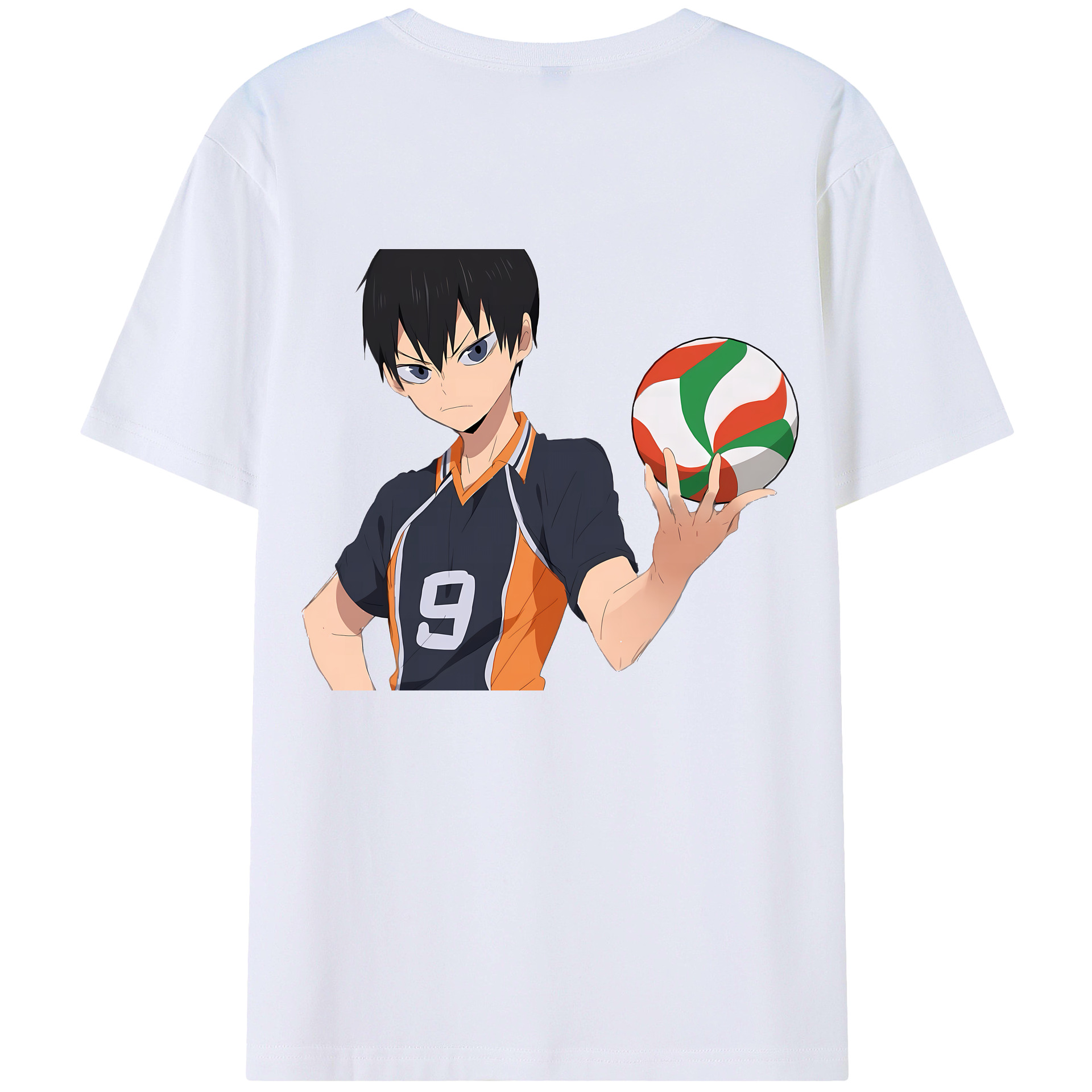 （画像用） ハイキュー!! Haikyu!! レディース半袖Tシャツ(バックプリント)
