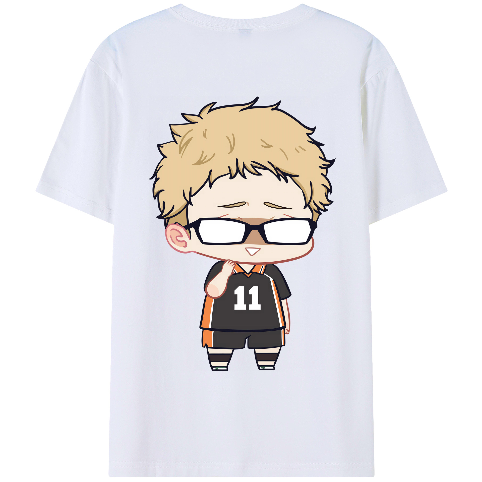 （画像用） ハイキュー!! Haikyu!! レディース半袖Tシャツ(バックプリント)