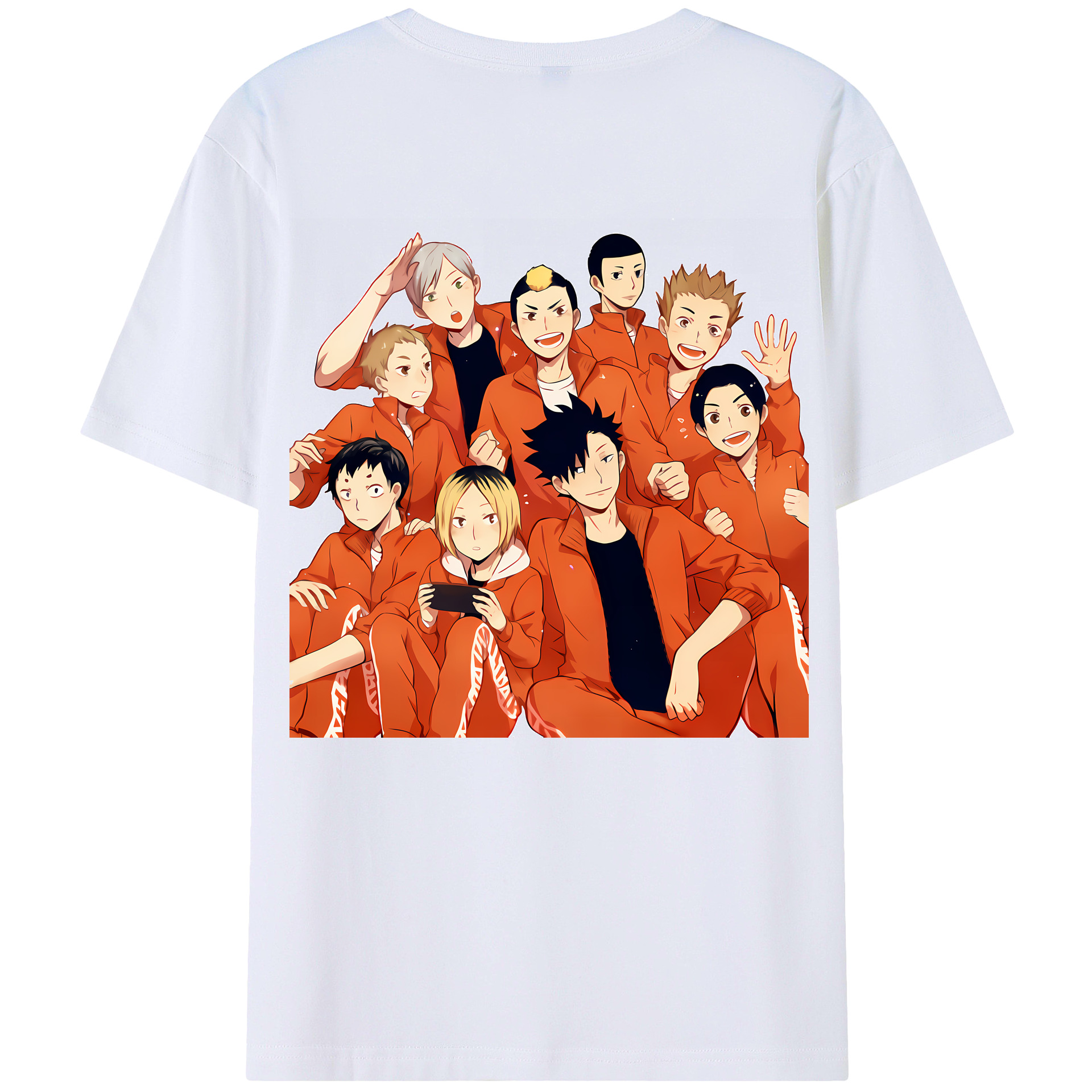 （画像用） ハイキュー!! Haikyu!! レディース半袖Tシャツ(バックプリント)