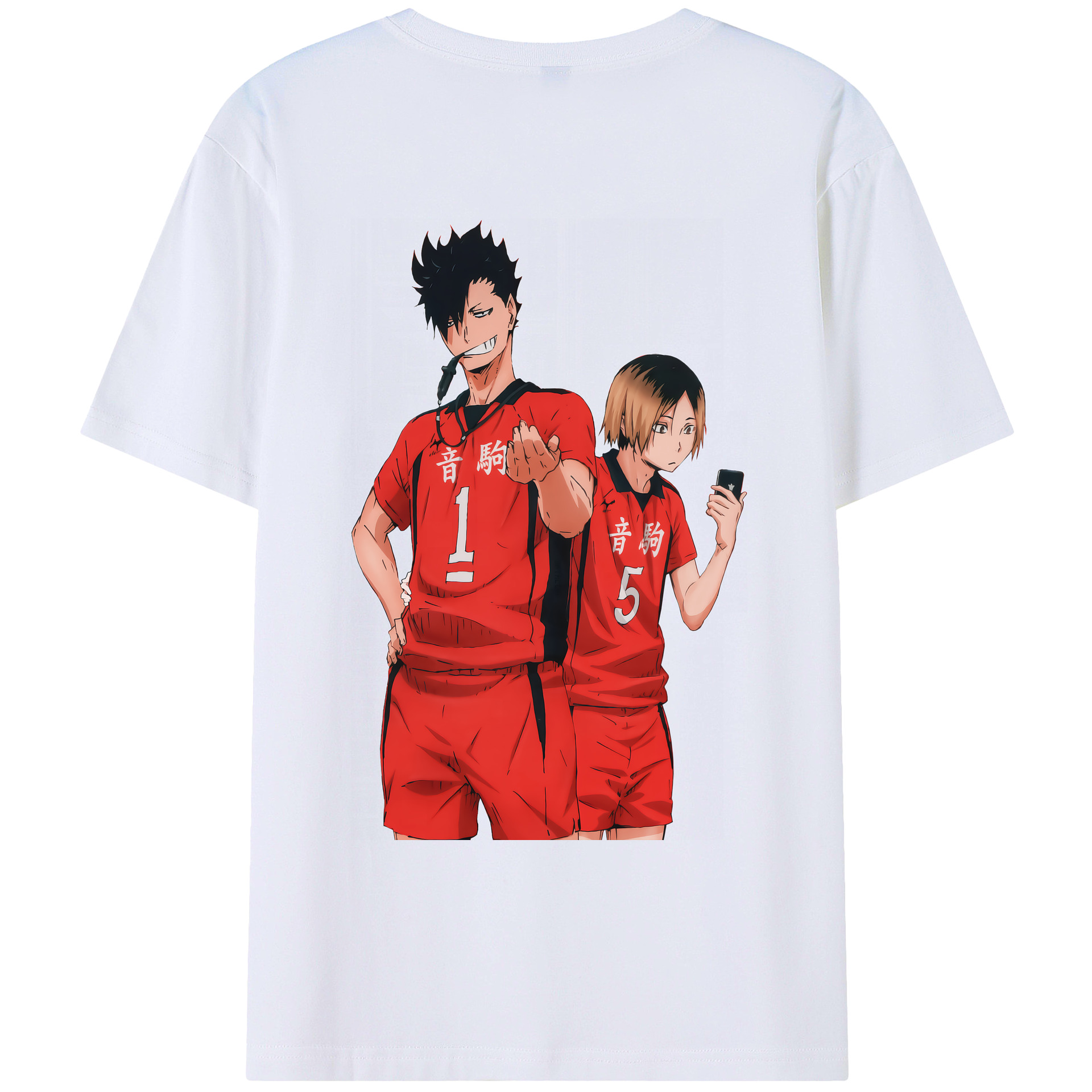 （画像用） ハイキュー!! Haikyu!! レディース半袖Tシャツ(バックプリント)