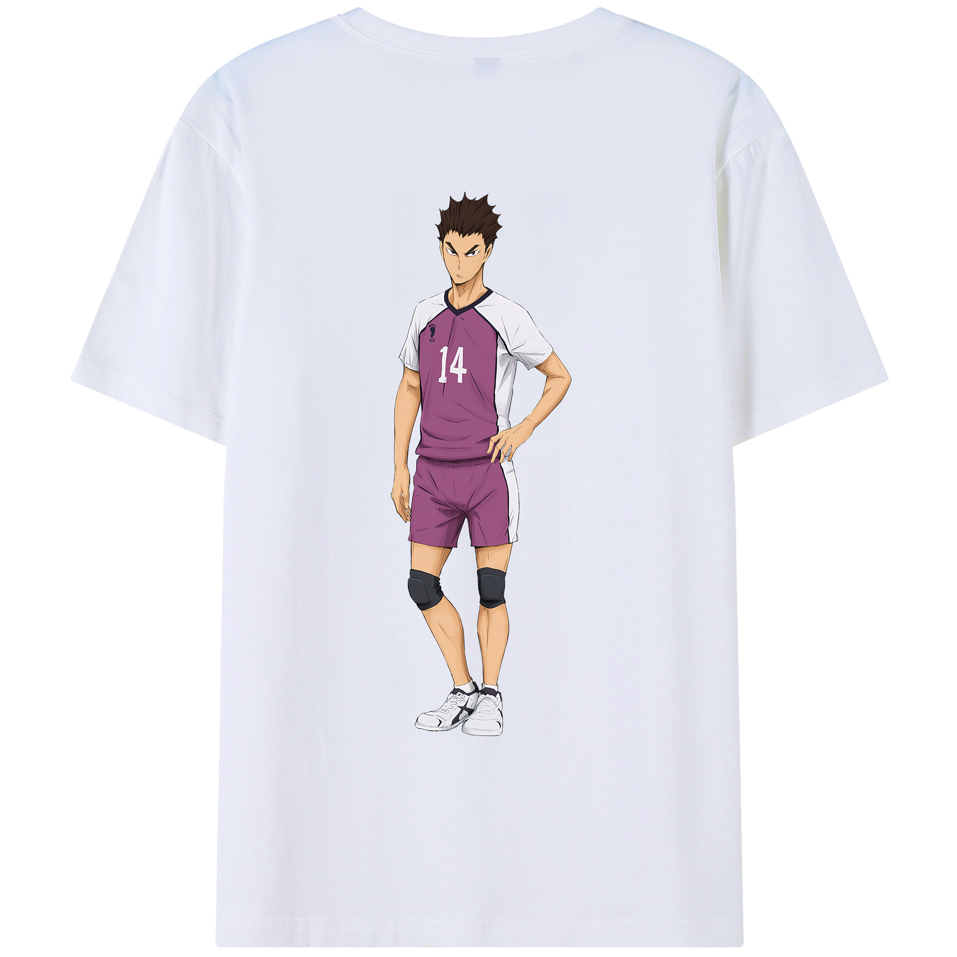 （画像用） ハイキュー!! Haikyu!! レディース半袖Tシャツ(バックプリント)