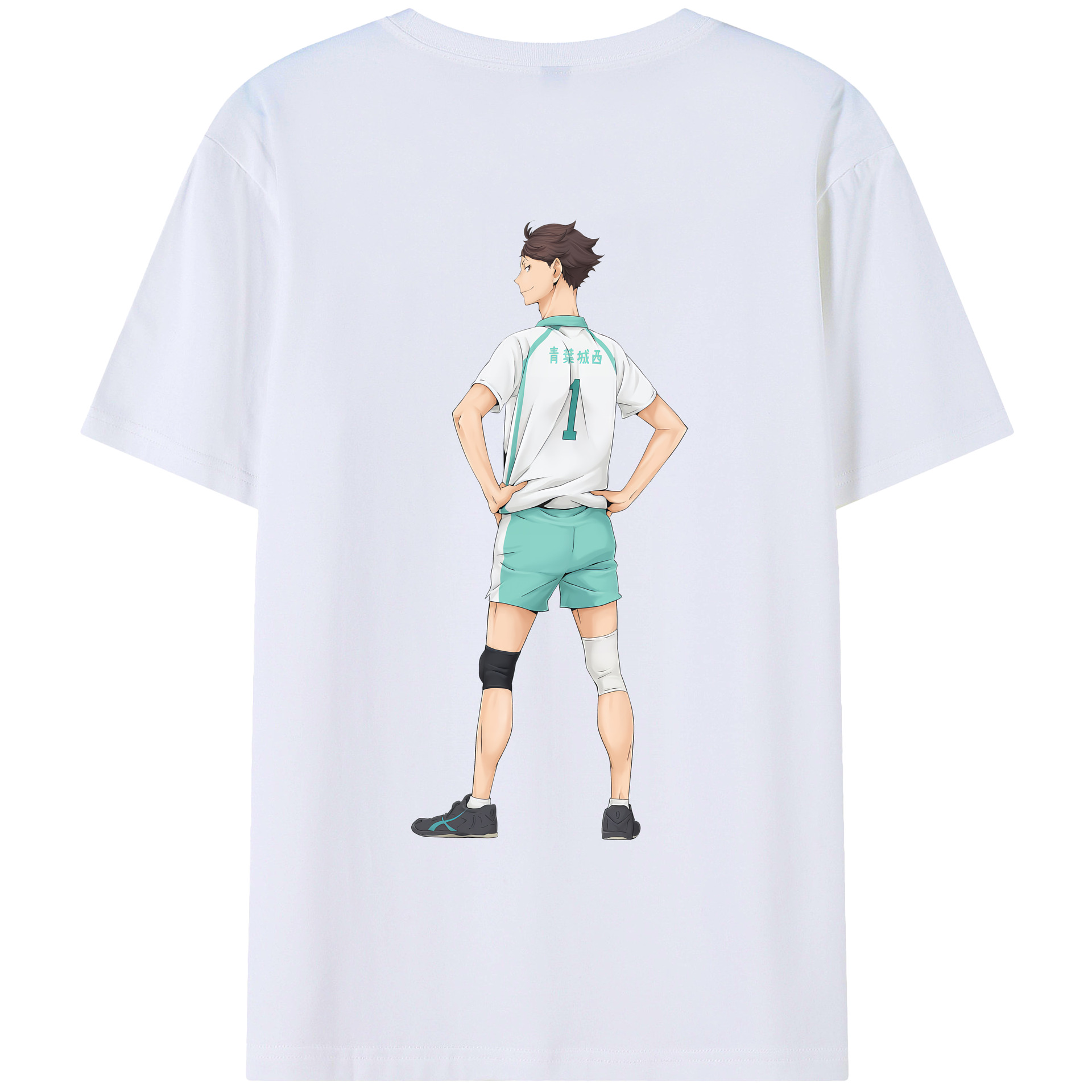 （画像用） ハイキュー!! Haikyu!! レディース半袖Tシャツ(バックプリント)
