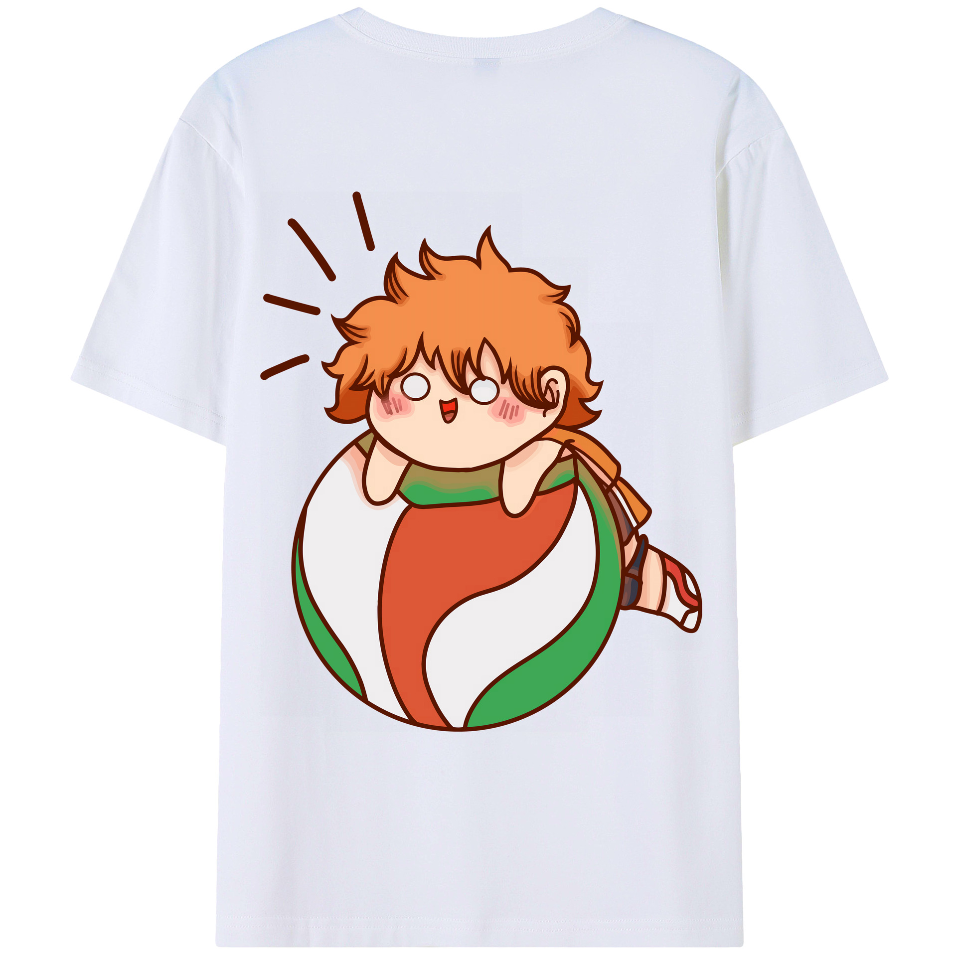 （画像用） ハイキュー!! Haikyu!! レディース半袖Tシャツ(バックプリント)