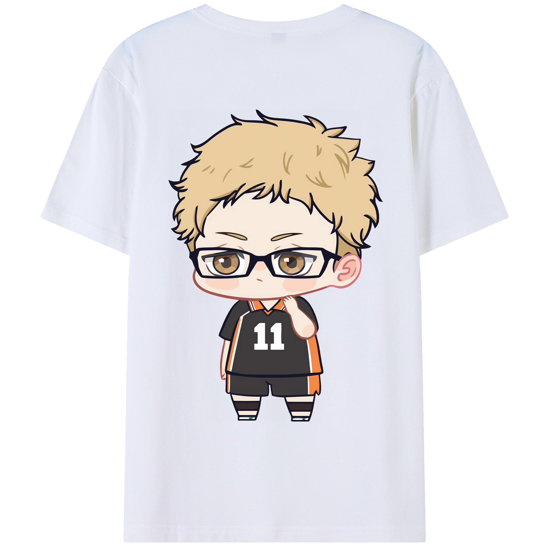 （画像用） ハイキュー!! Haikyu!! レディース半袖Tシャツ(バックプリント)