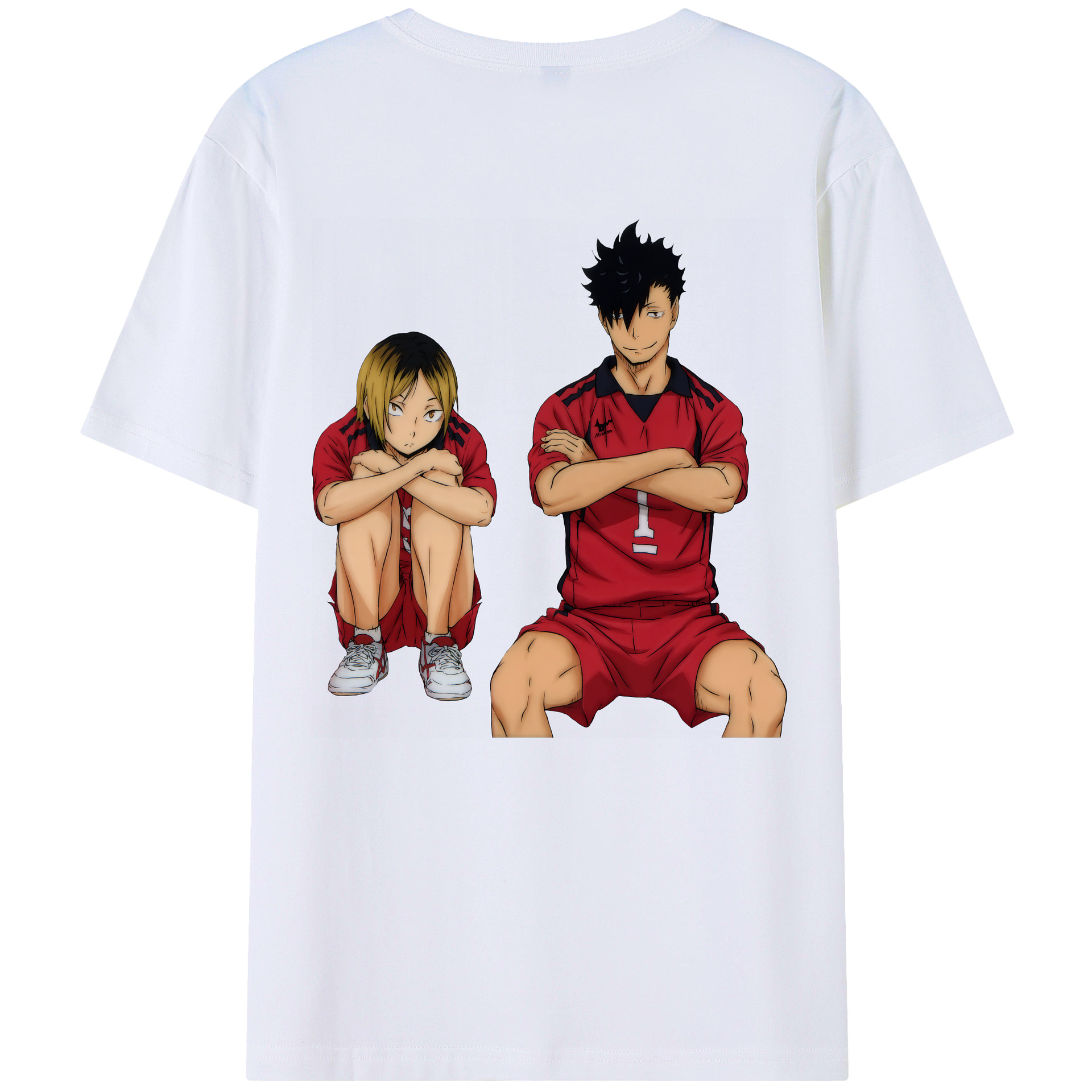 （画像用） ハイキュー!! Haikyu!! レディース半袖Tシャツ(バックプリント)