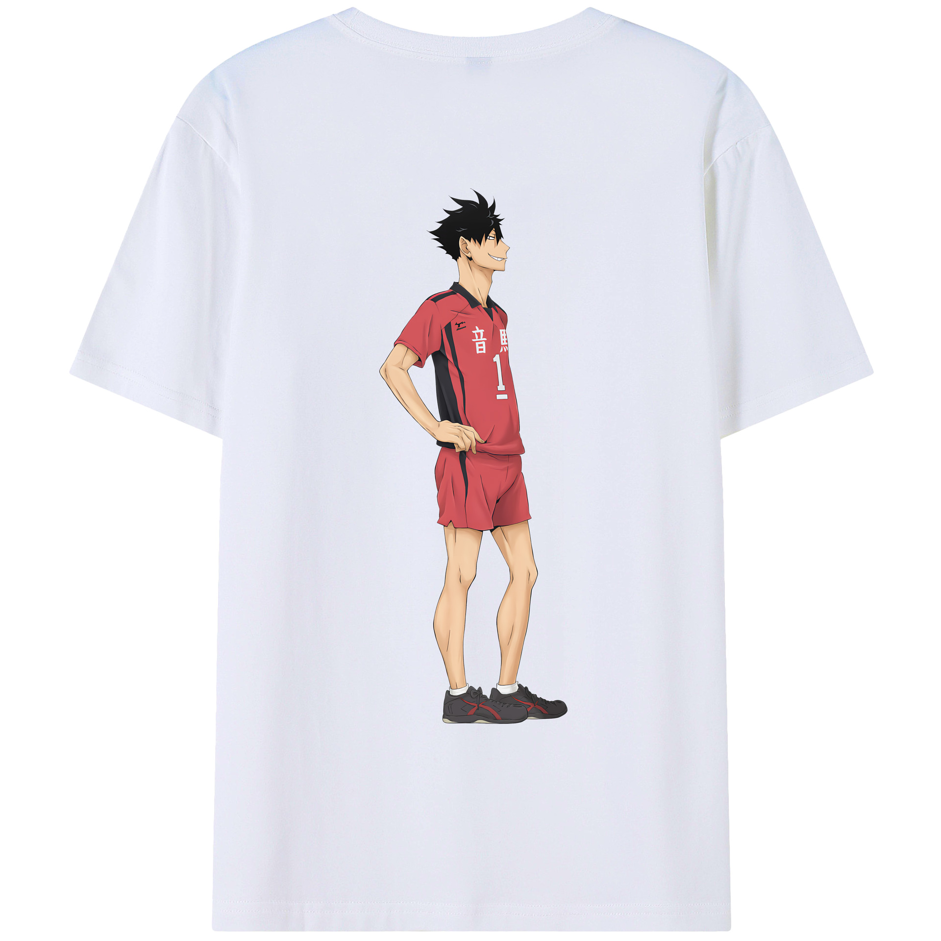 （画像用） ハイキュー!! Haikyu!! レディース半袖Tシャツ(バックプリント)