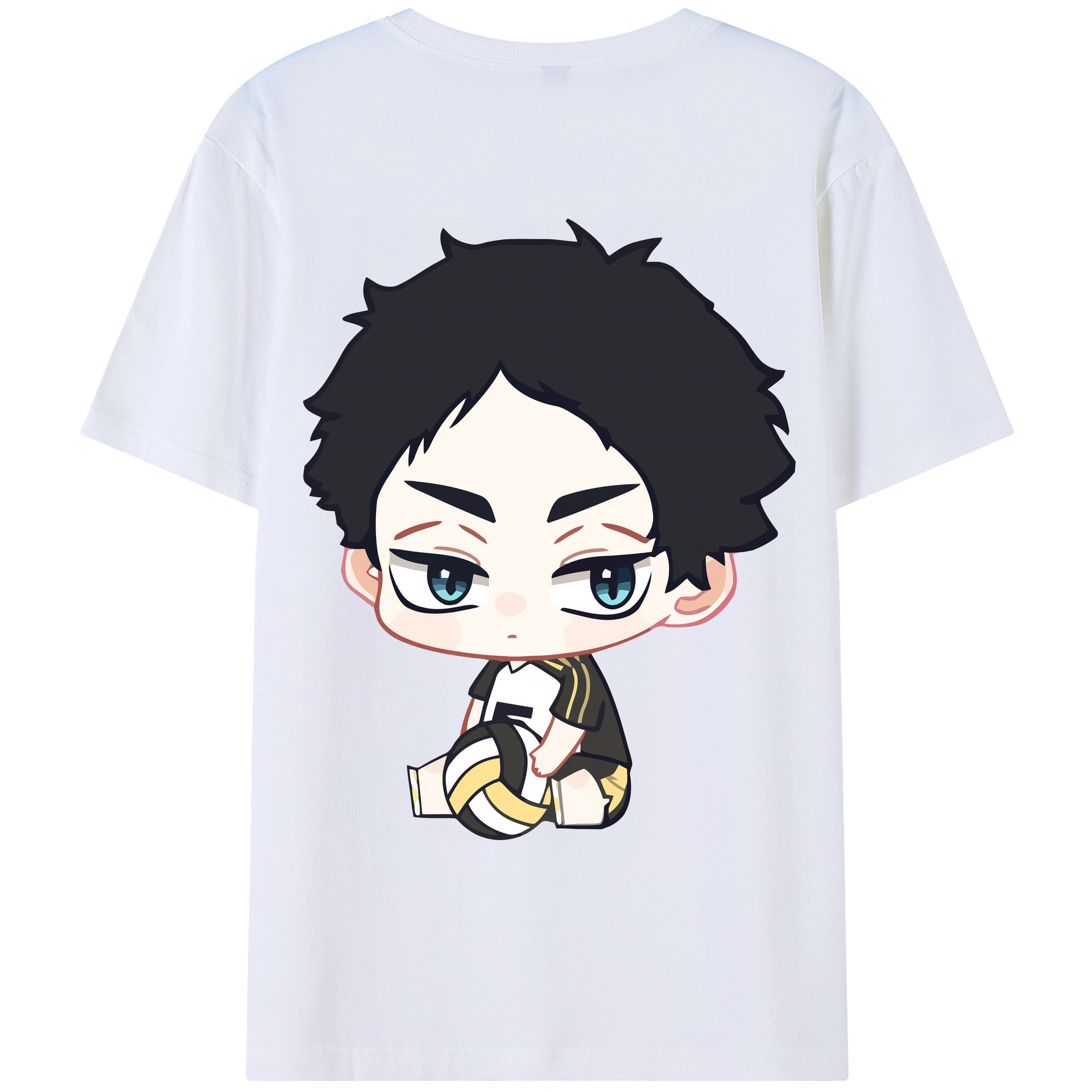 （画像用） ハイキュー!! Haikyu!! レディース半袖Tシャツ(バックプリント)
