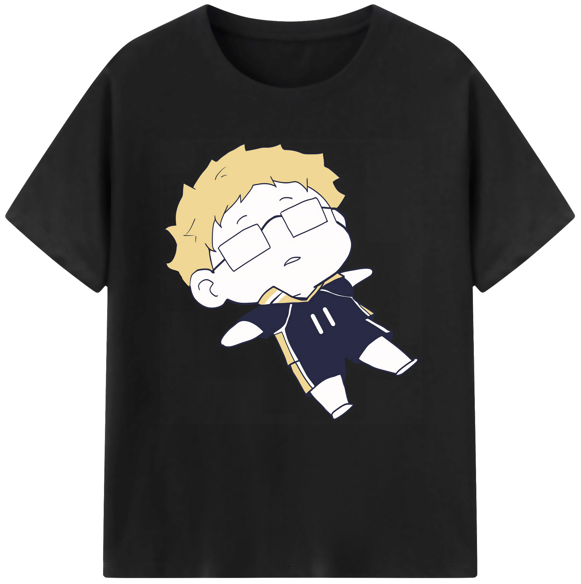 （画像用） ハイキュー!! Haikyu!! レディースカジュアルプリントTシャツ（綿100％）