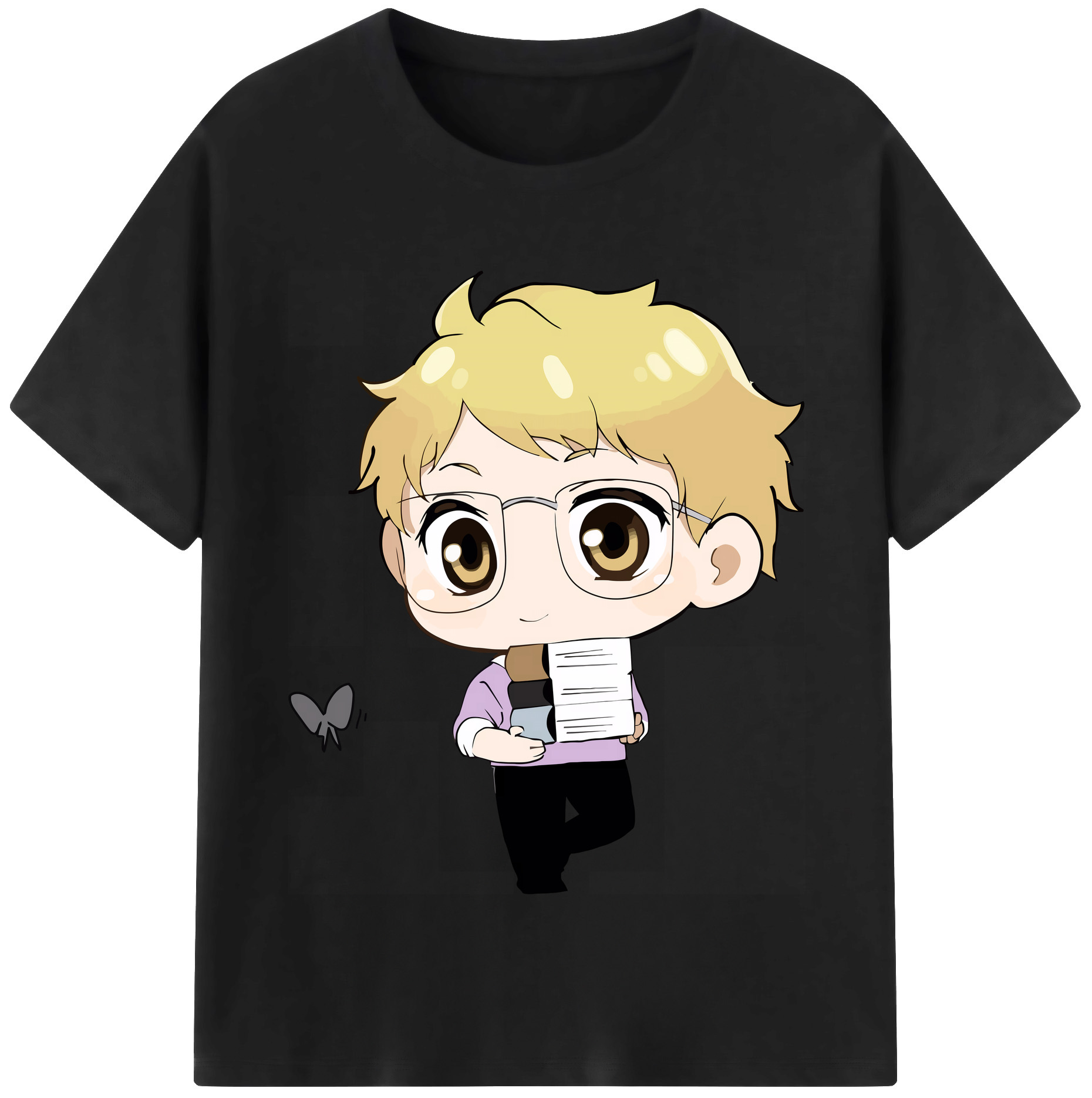 （画像用） ハイキュー!! Haikyu!! レディースカジュアルプリントTシャツ（綿100％）