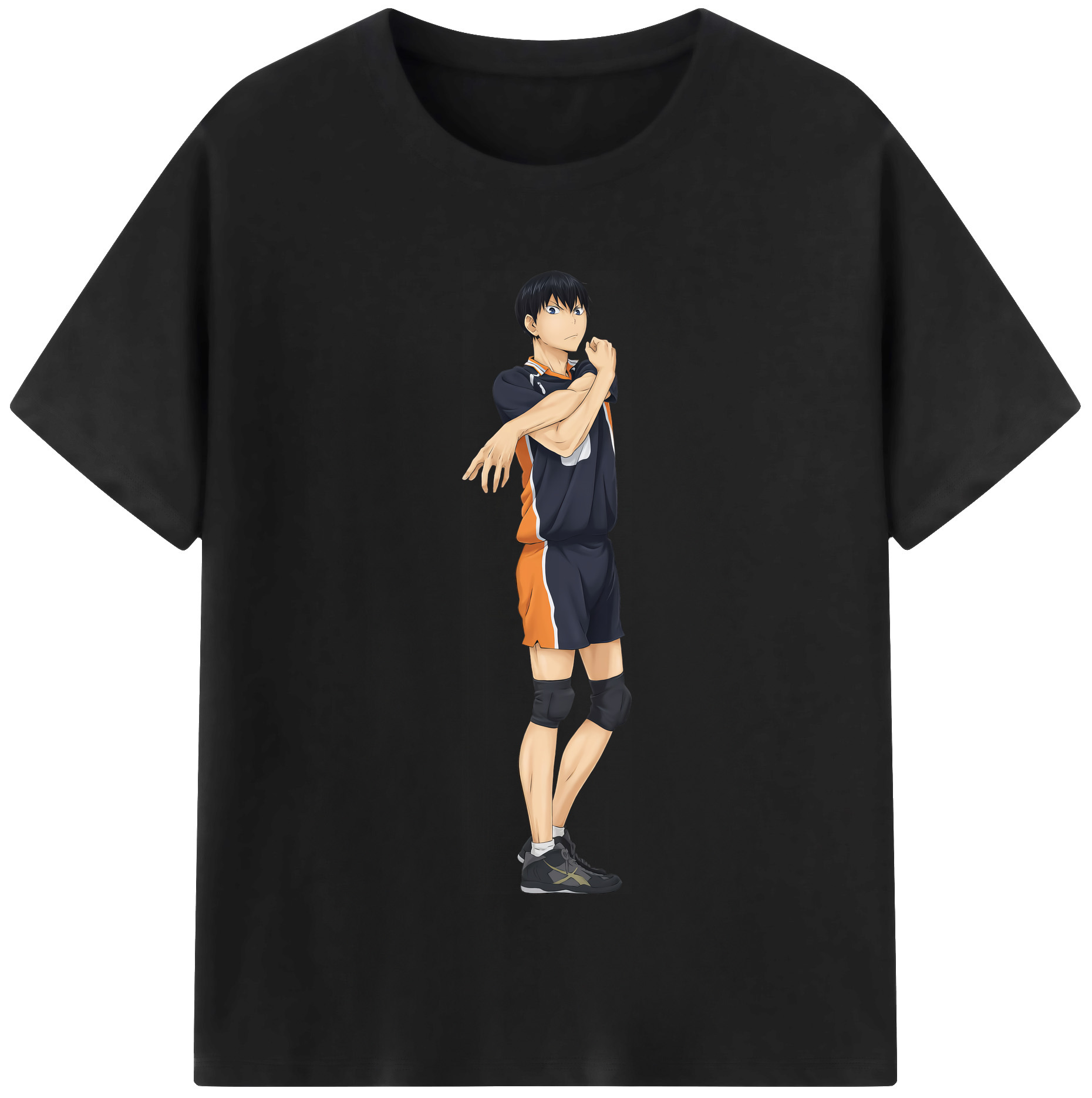 （画像用） ハイキュー!! Haikyu!! レディースカジュアルプリントTシャツ（綿100％）