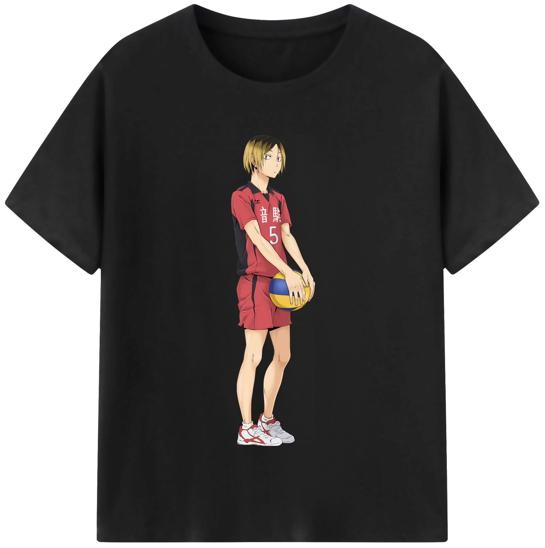 （画像用） ハイキュー!! Haikyu!! レディースカジュアルプリントTシャツ（綿100％）