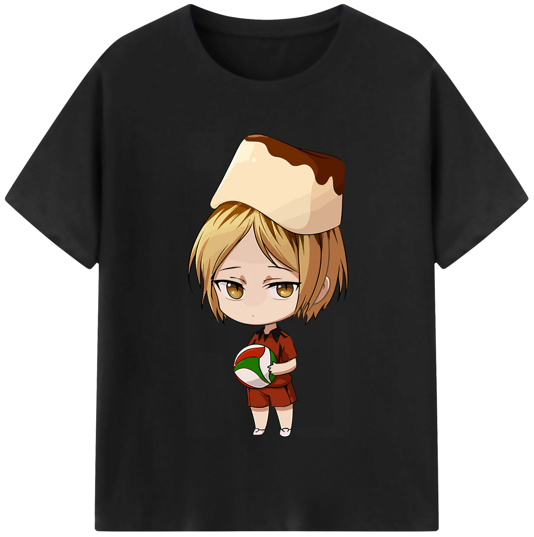 （画像用） ハイキュー!! Haikyu!! レディースカジュアルプリントTシャツ（綿100％）