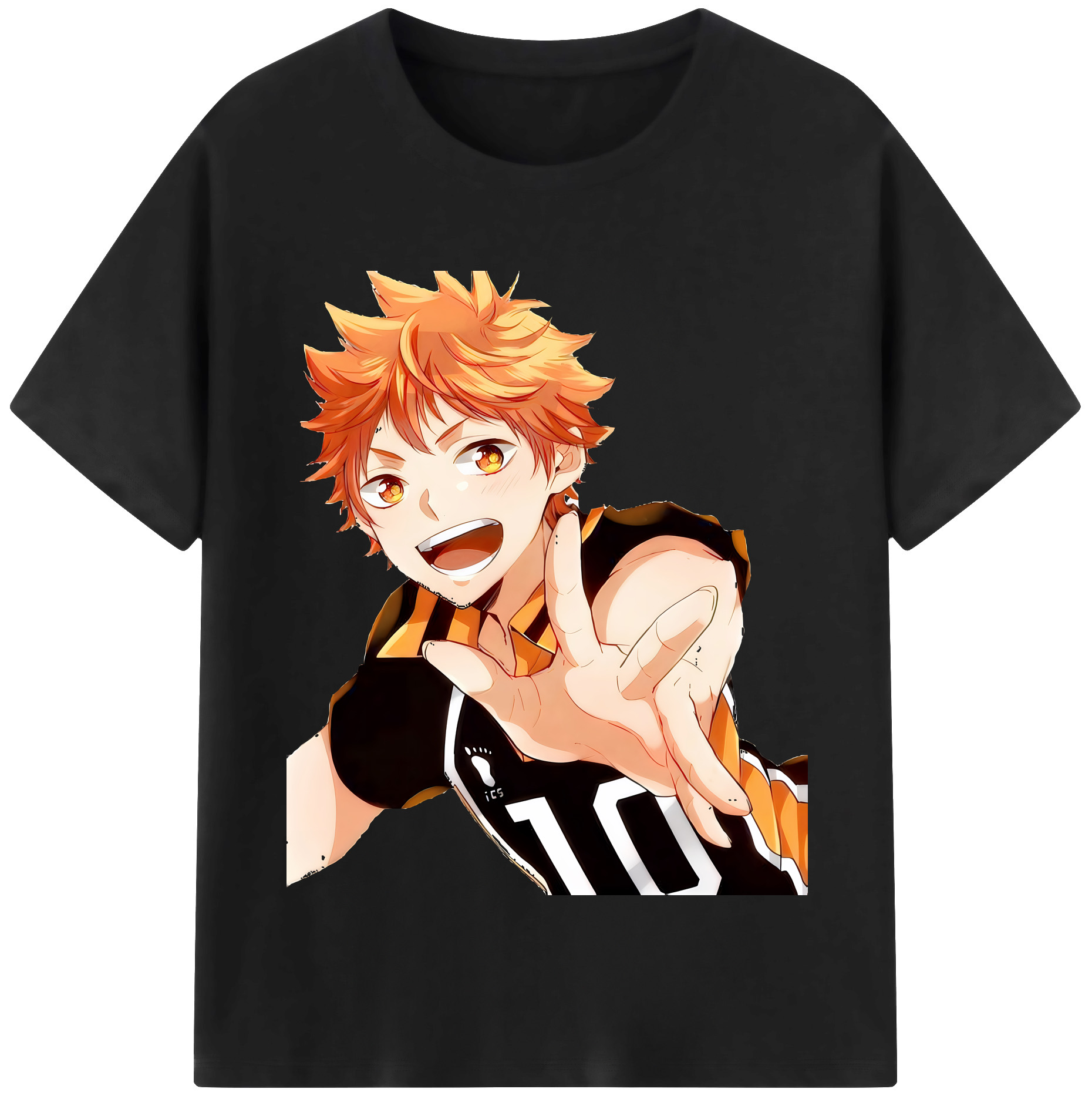 （画像用） ハイキュー!! Haikyu!! レディースカジュアルプリントTシャツ（綿100％）