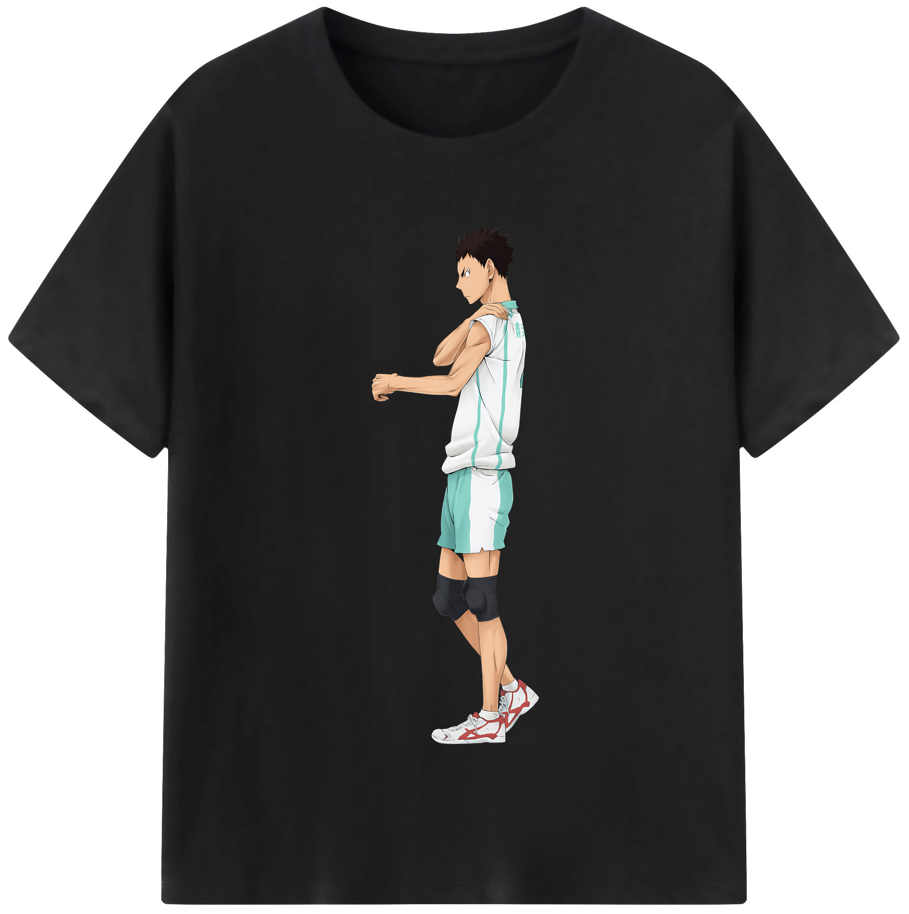 （画像用） ハイキュー!! Haikyu!! レディースカジュアルプリントTシャツ（綿100％）