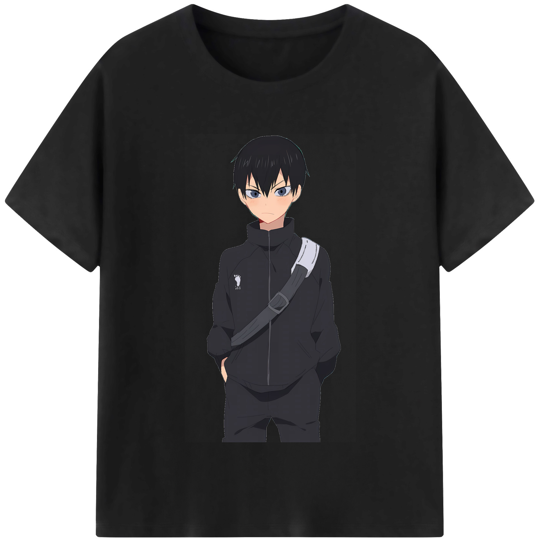 （画像用） ハイキュー!! Haikyu!! レディースカジュアルプリントTシャツ（綿100％）