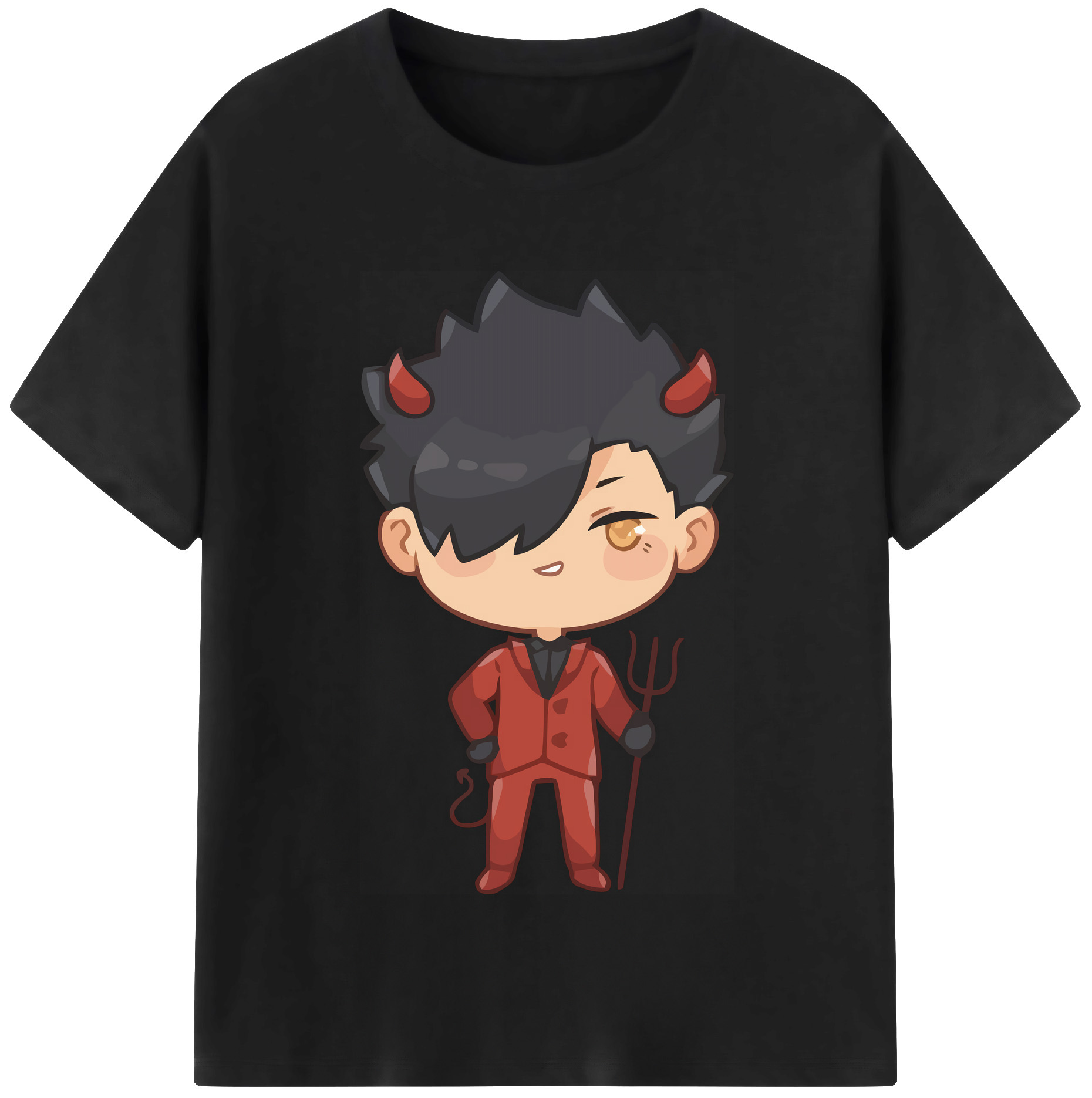 （画像用） ハイキュー!! Haikyu!! レディースカジュアルプリントTシャツ（綿100％）