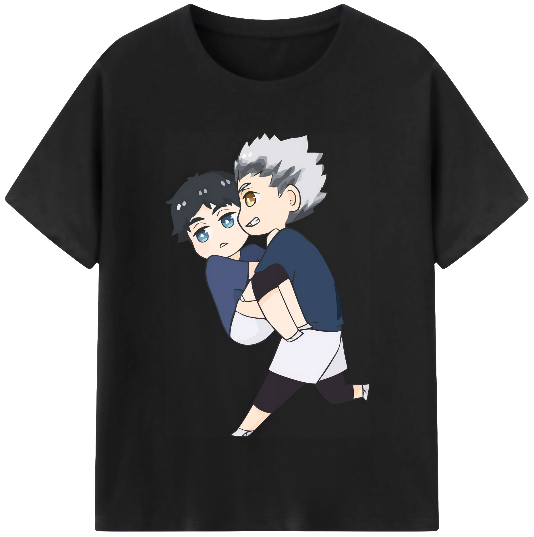 （画像用） ハイキュー!! Haikyu!! レディースカジュアルプリントTシャツ（綿100％）