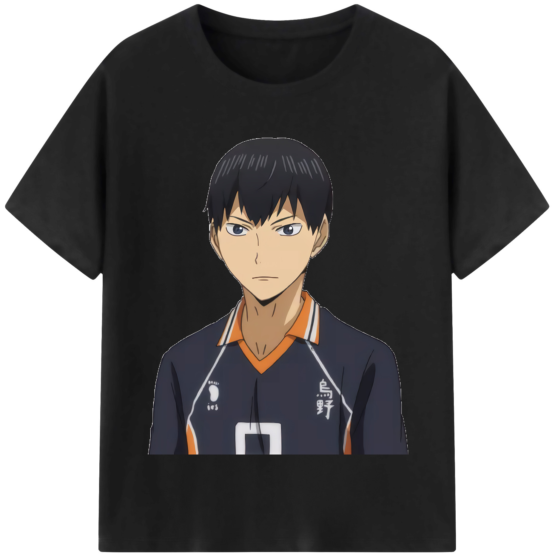 （画像用） ハイキュー!! Haikyu!! レディースカジュアルプリントTシャツ（綿100％）