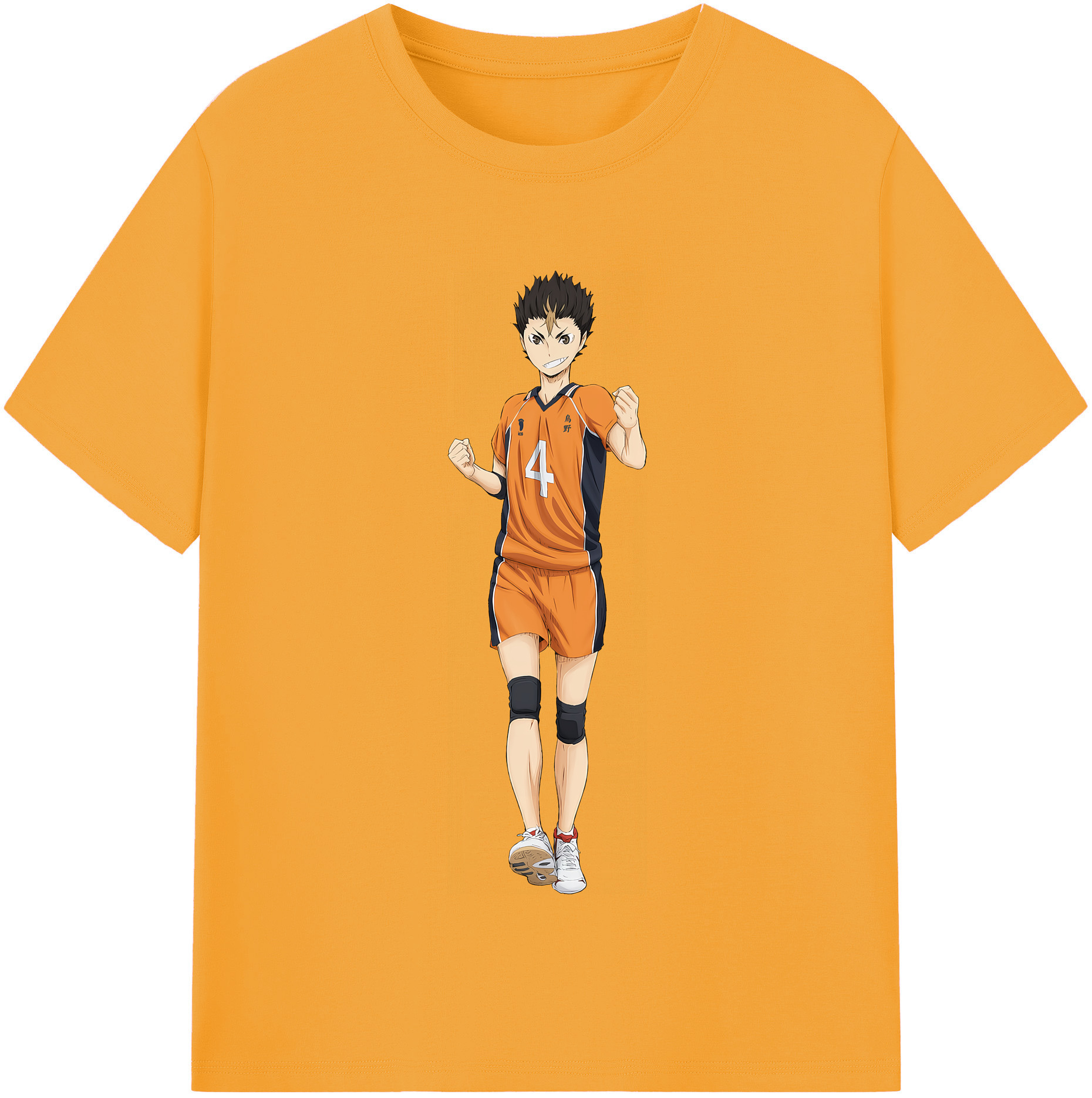 （画像用） ハイキュー!! Haikyu!! レディースカジュアルプリントTシャツ（綿100％）