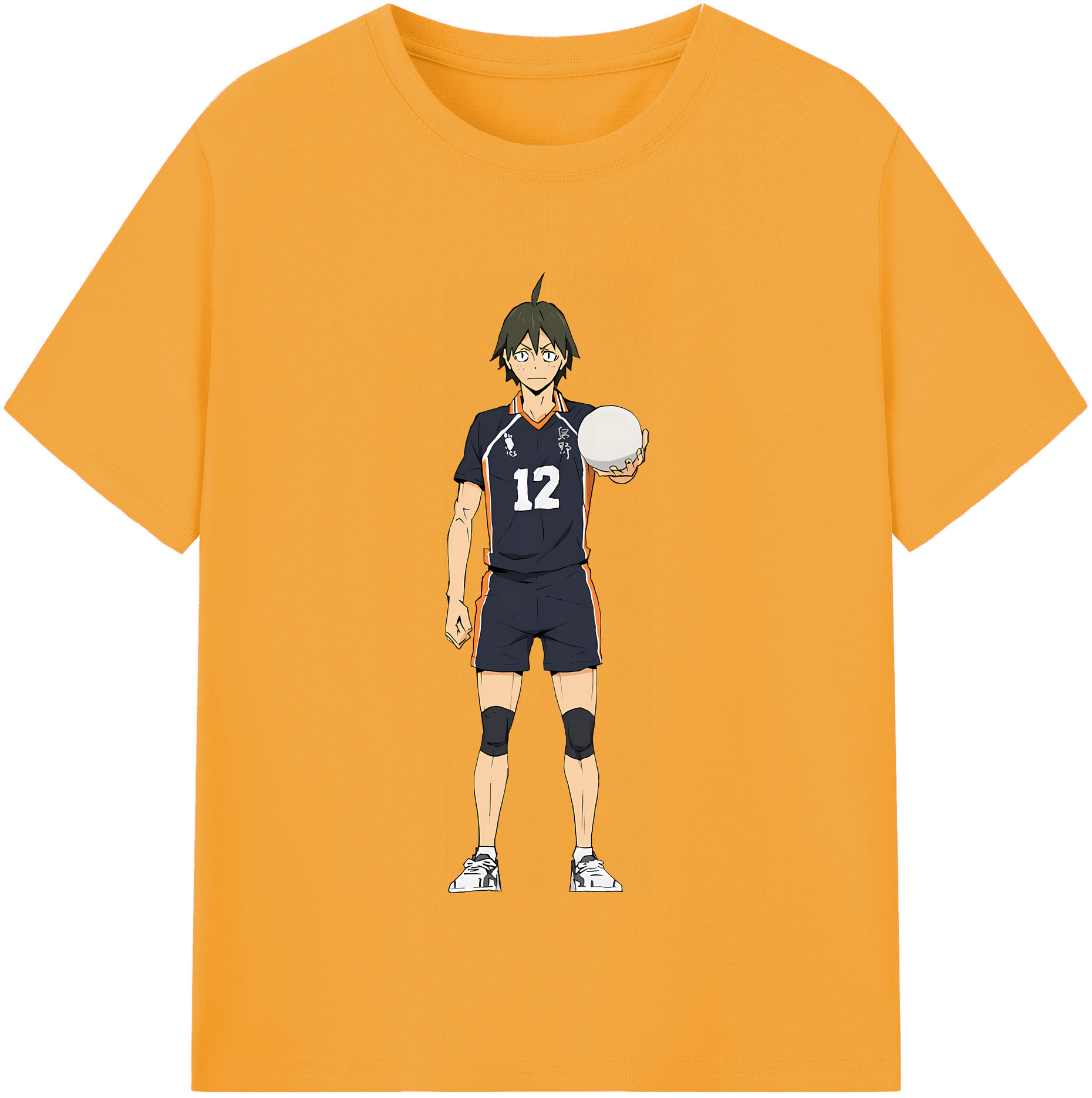 （画像用） ハイキュー!! Haikyu!! レディースカジュアルプリントTシャツ（綿100％）