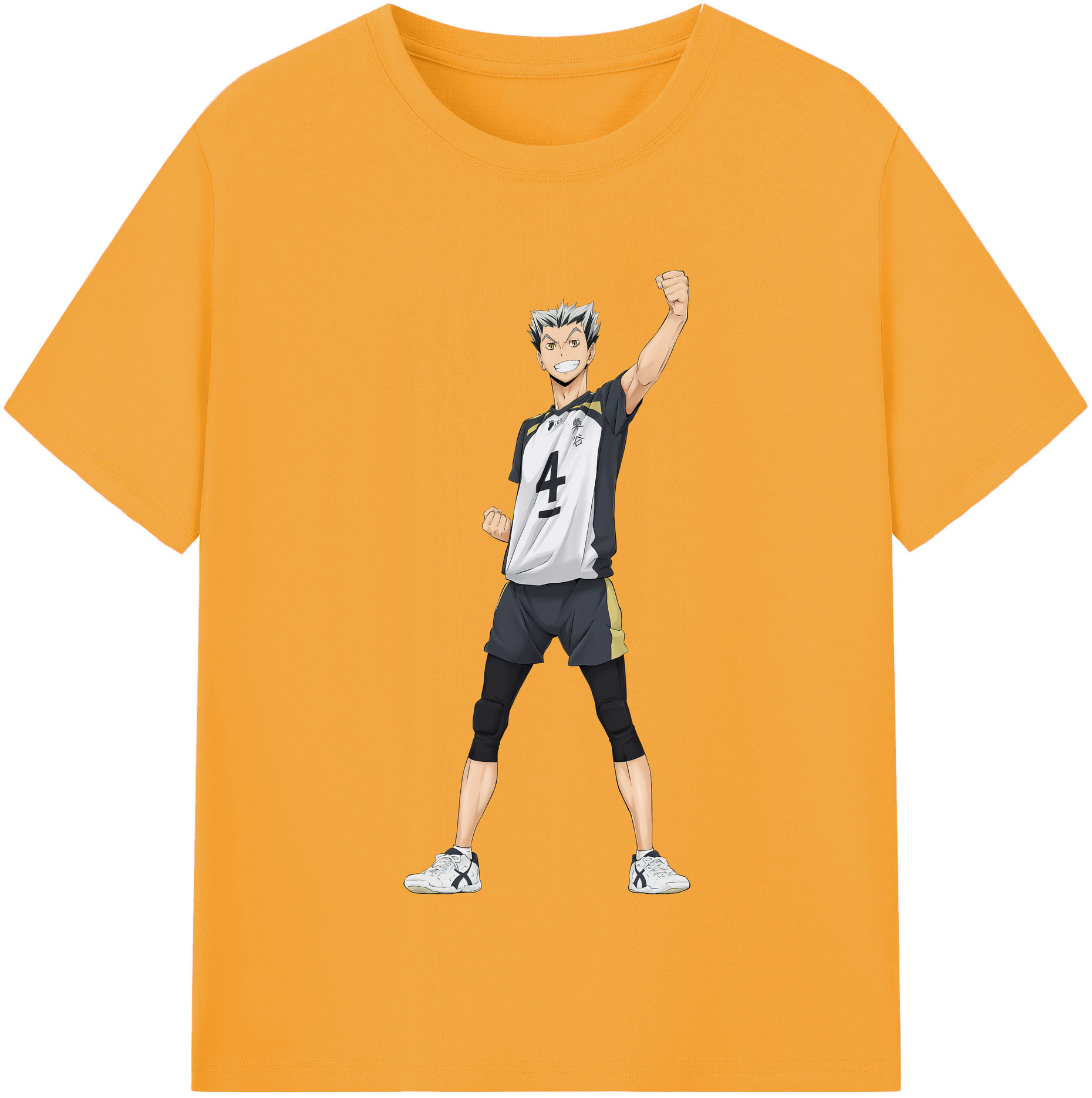 （画像用） ハイキュー!! Haikyu!! レディースカジュアルプリントTシャツ（綿100％）