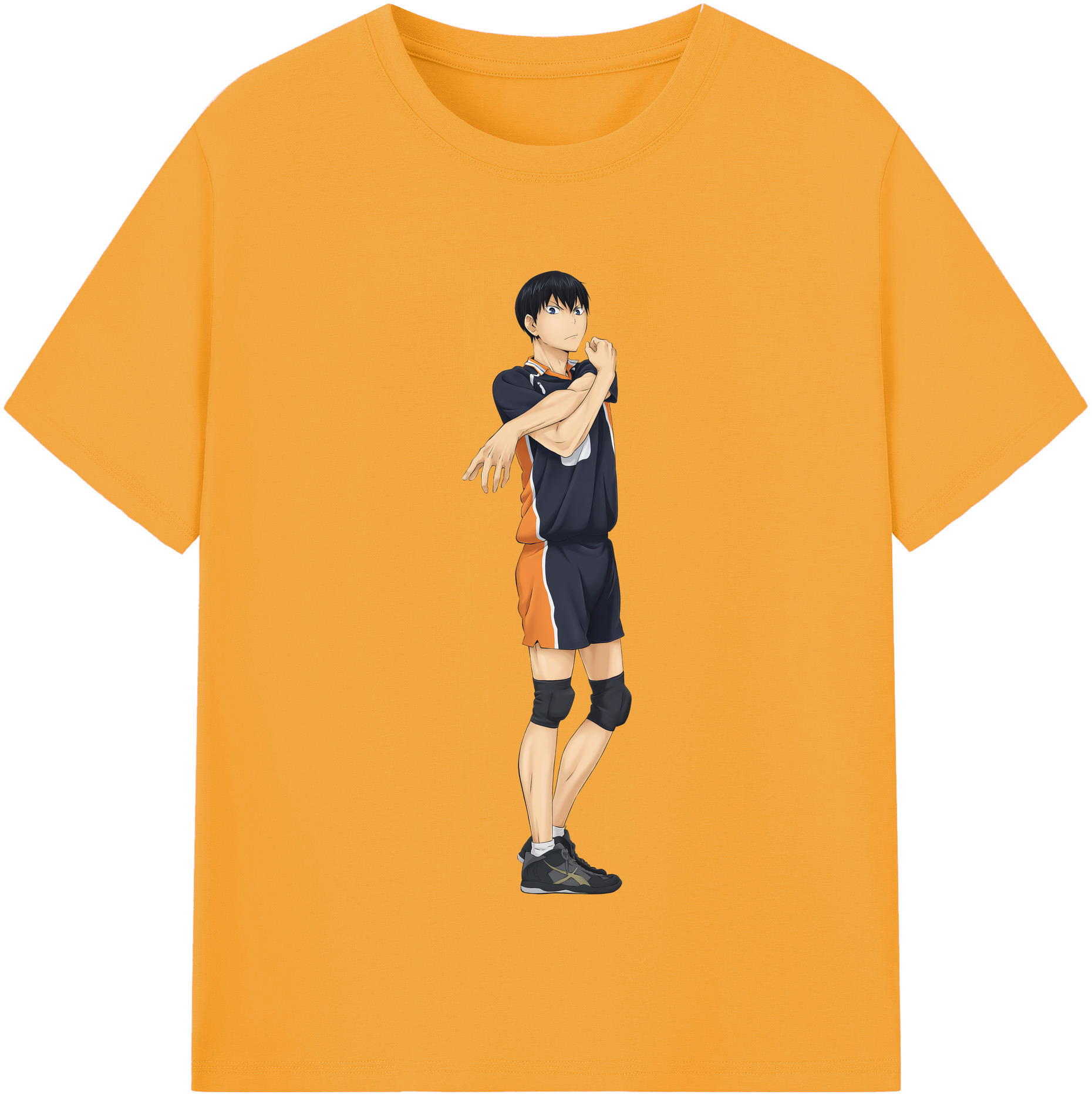 （画像用） ハイキュー!! Haikyu!! レディースカジュアルプリントTシャツ（綿100％）