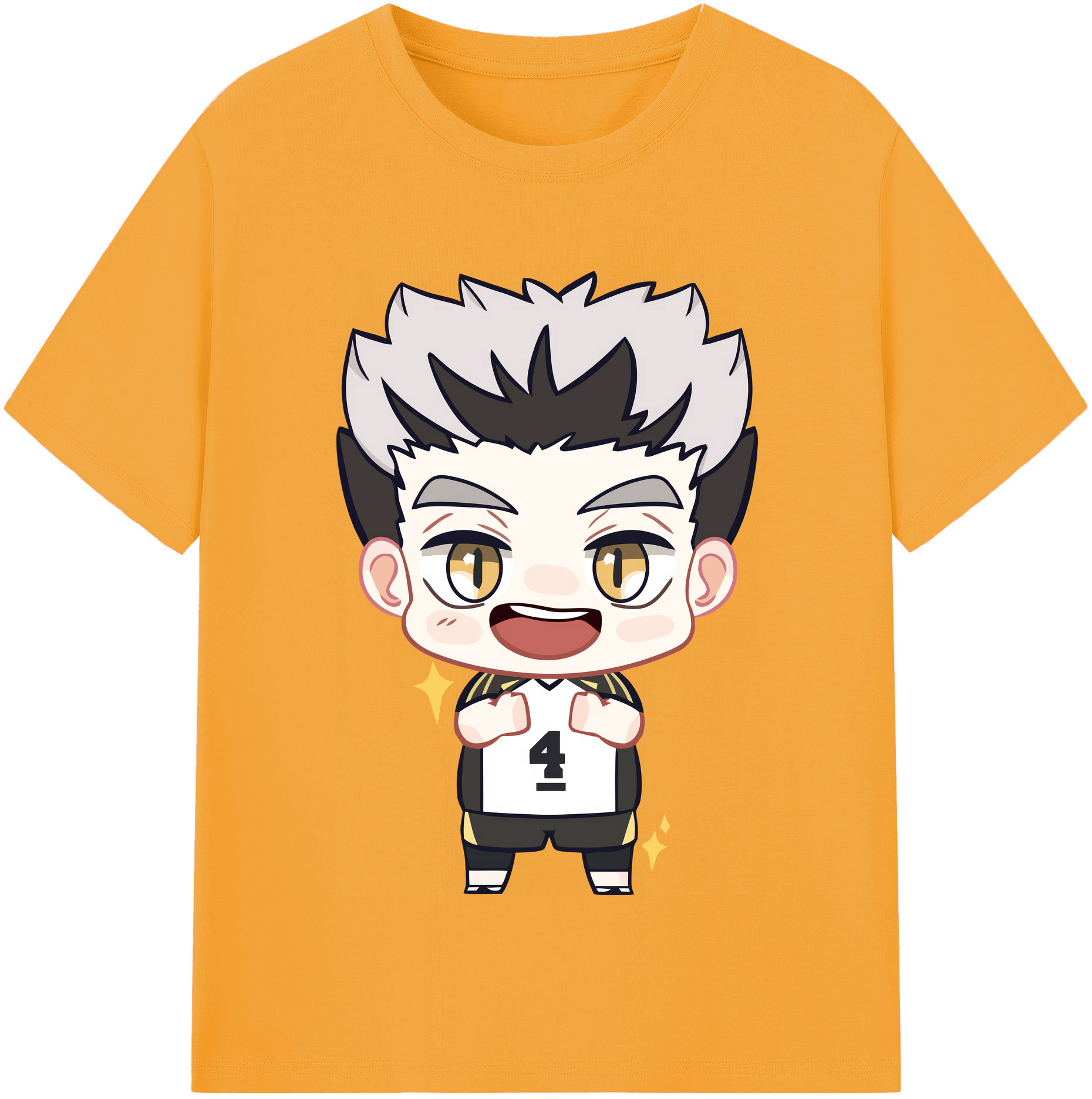 （画像用） ハイキュー!! Haikyu!! レディースカジュアルプリントTシャツ（綿100％）