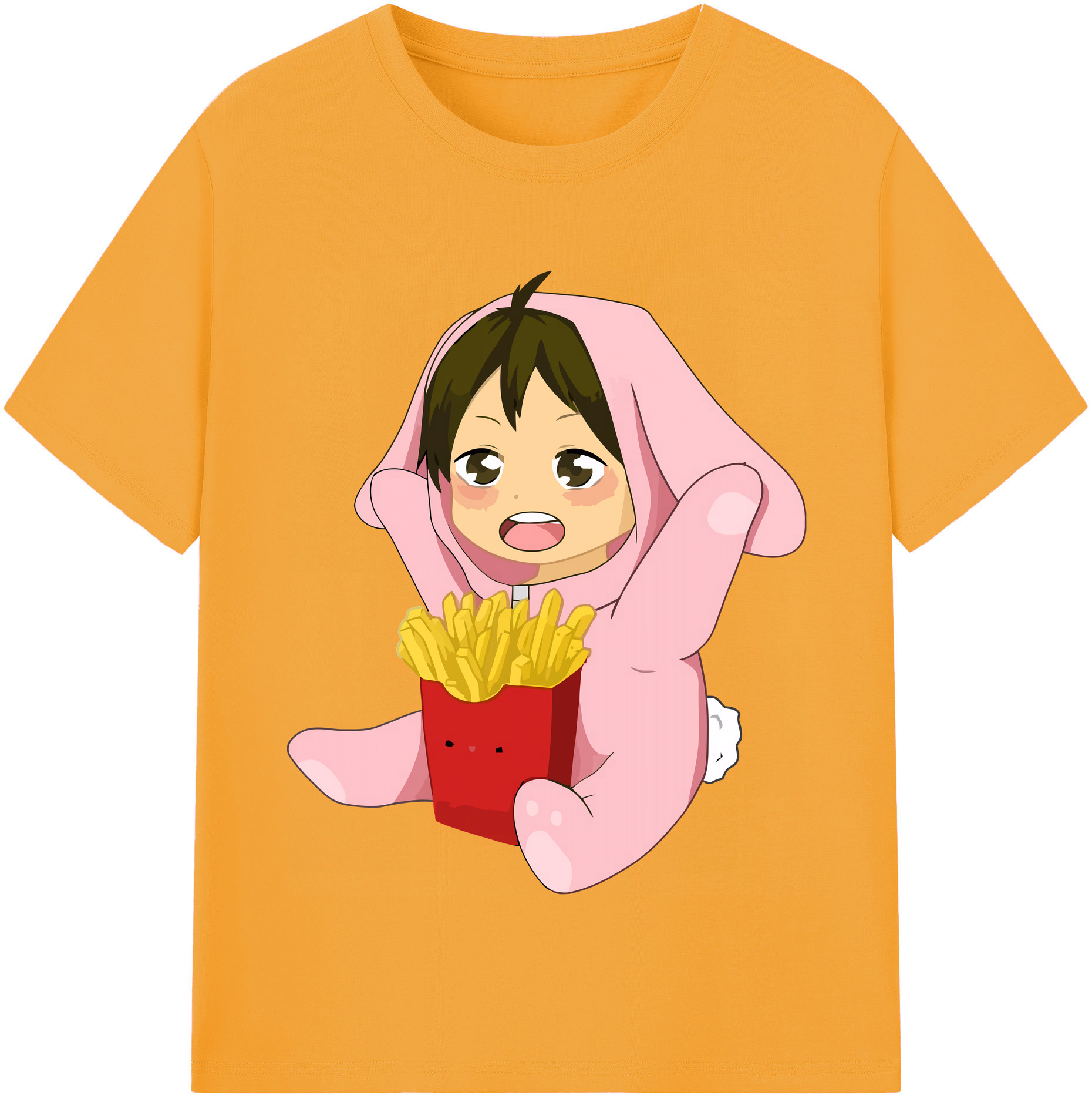 （画像用） ハイキュー!! Haikyu!! レディースカジュアルプリントTシャツ（綿100％）
