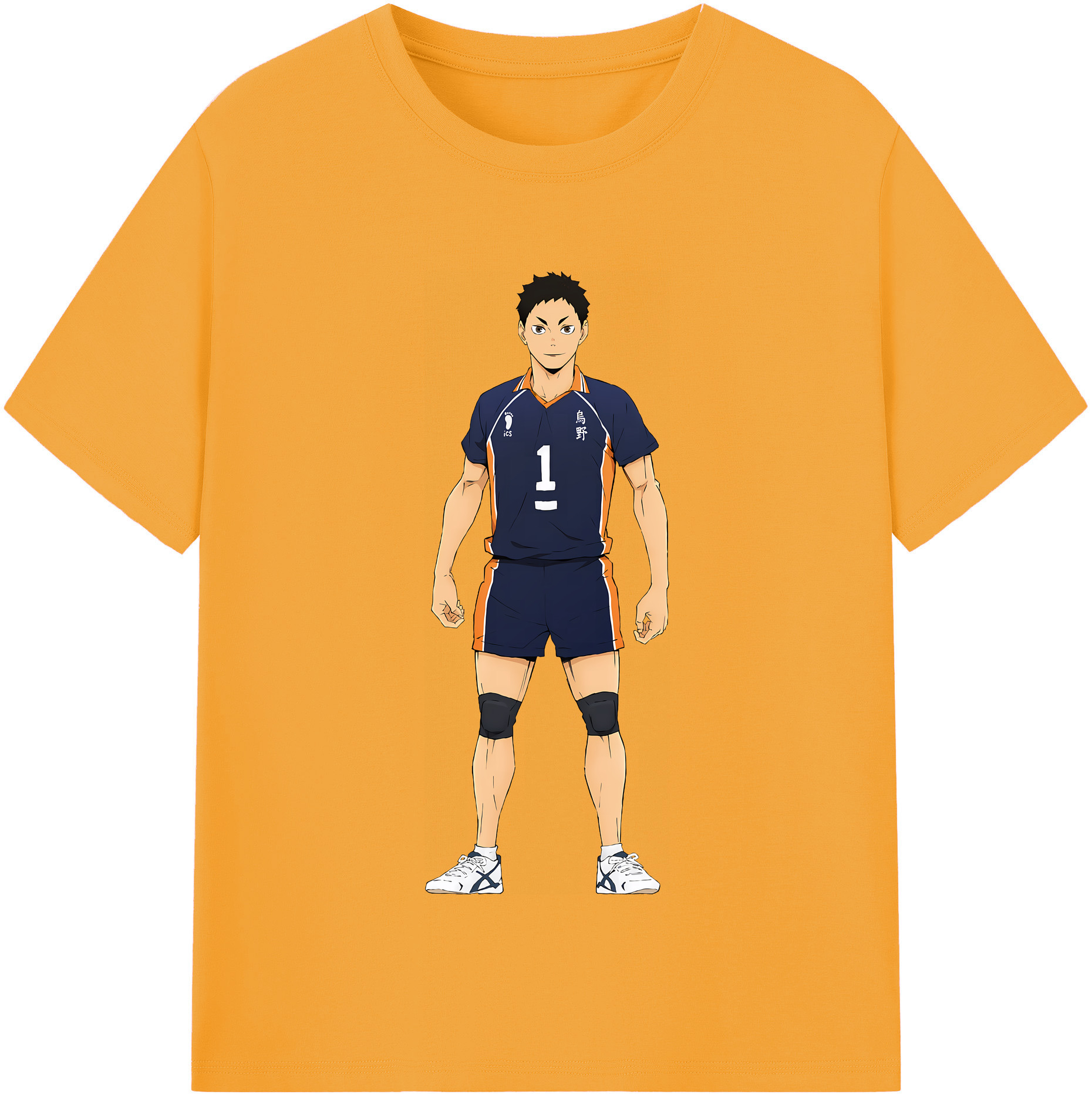 （画像用） ハイキュー!! Haikyu!! レディースカジュアルプリントTシャツ（綿100％）