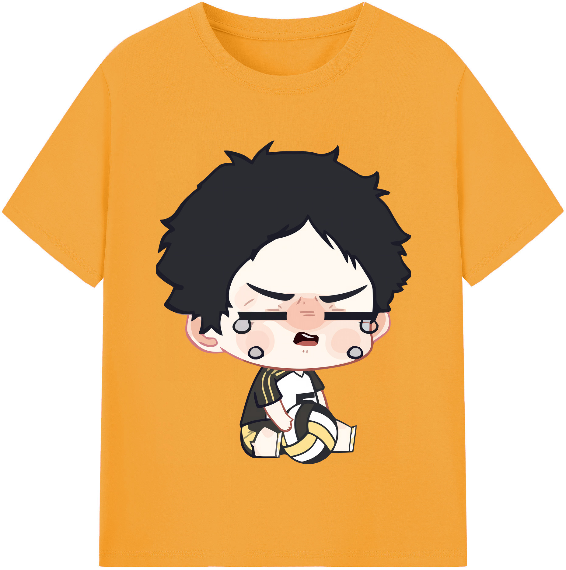 （画像用） ハイキュー!! Haikyu!! レディースカジュアルプリントTシャツ（綿100％）