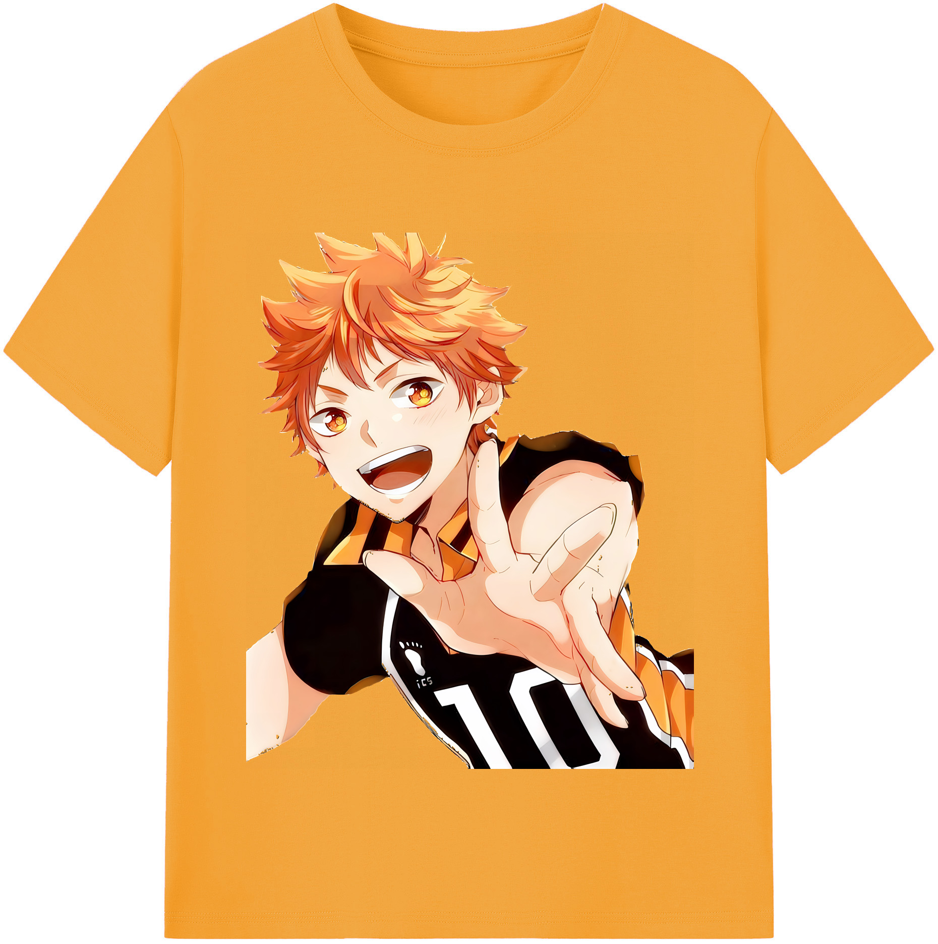 （画像用） ハイキュー!! Haikyu!! レディースカジュアルプリントTシャツ（綿100％）