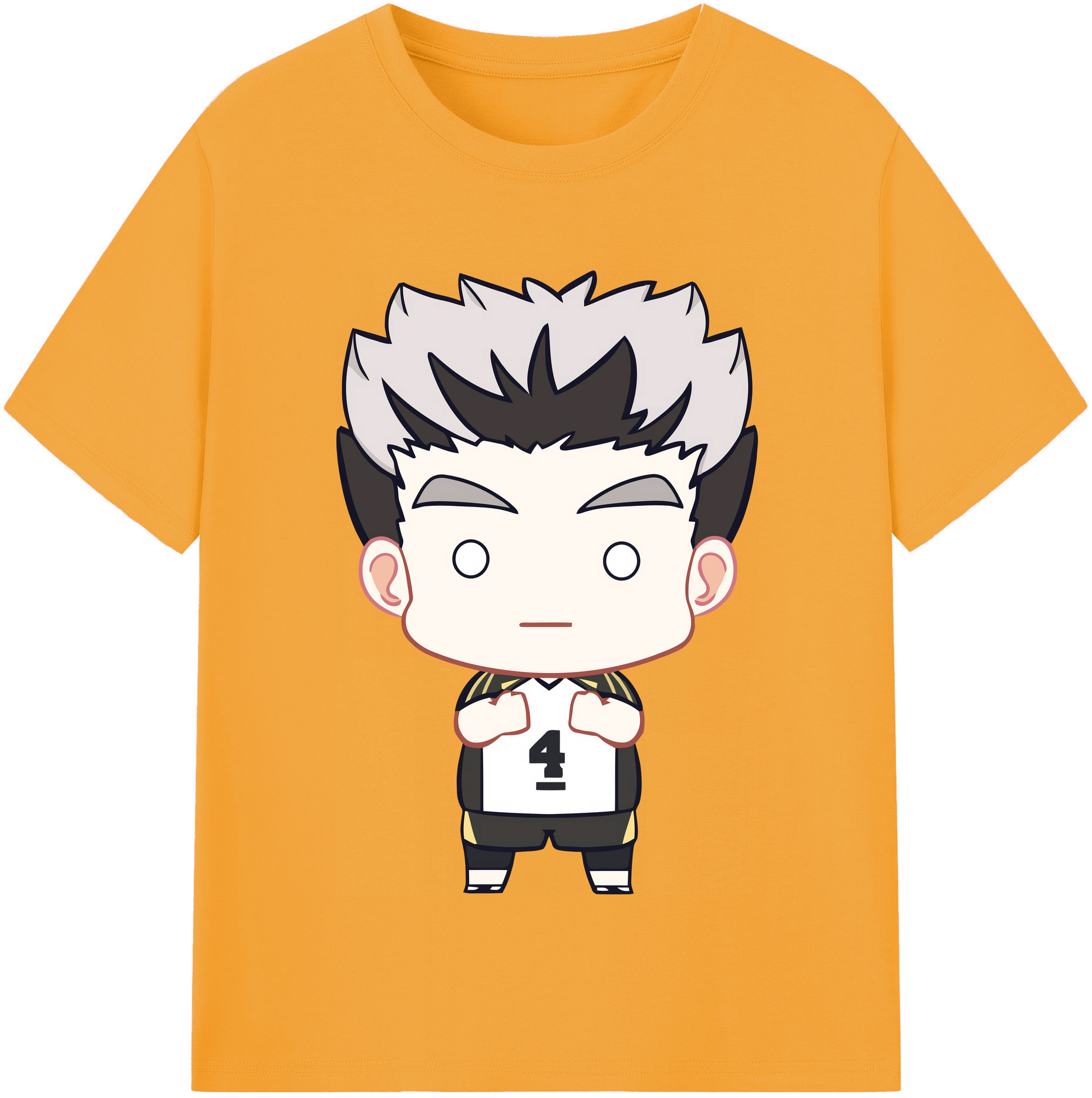 （画像用） ハイキュー!! Haikyu!! レディースカジュアルプリントTシャツ（綿100％）
