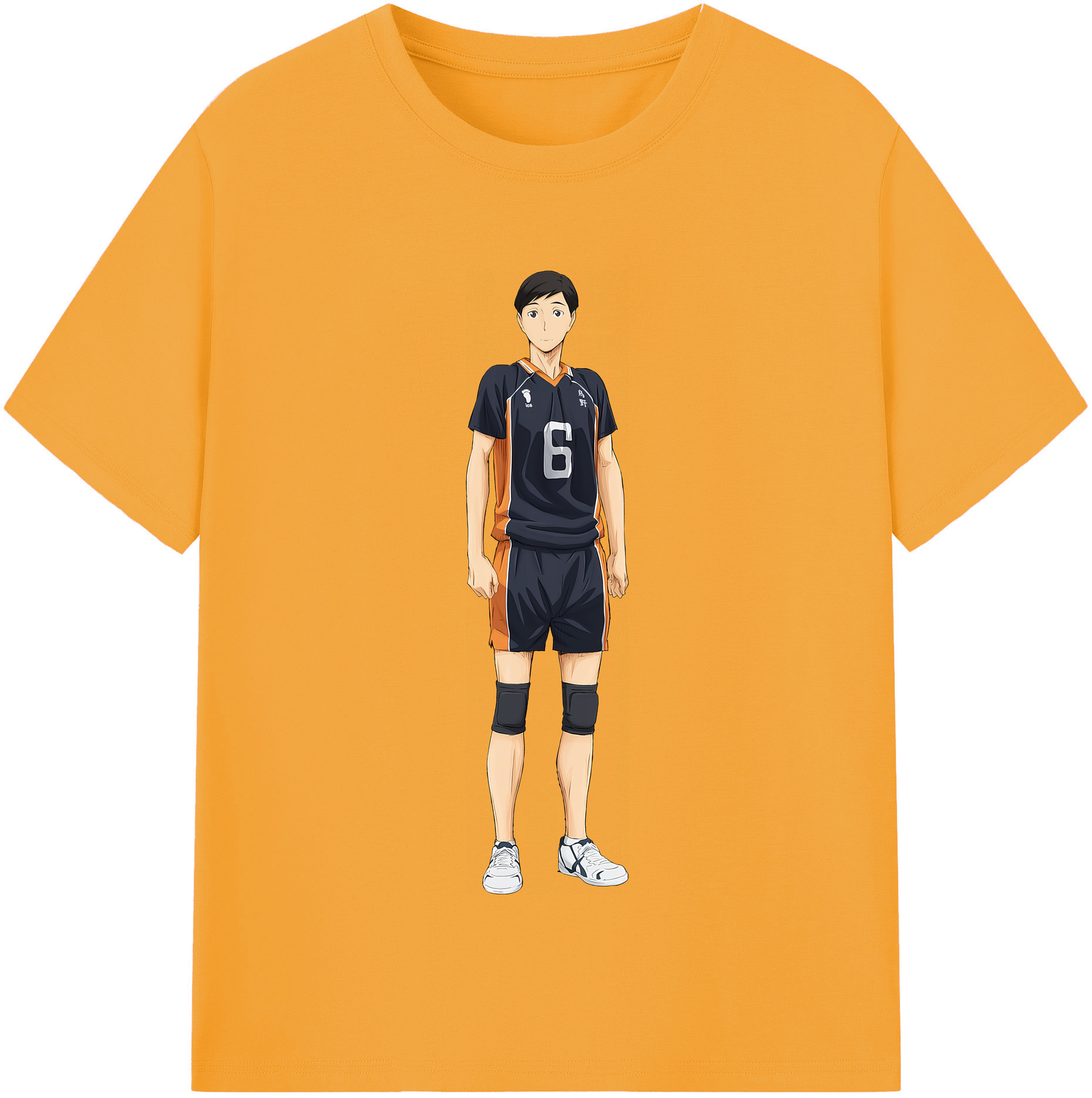 （画像用） ハイキュー!! Haikyu!! レディースカジュアルプリントTシャツ（綿100％）
