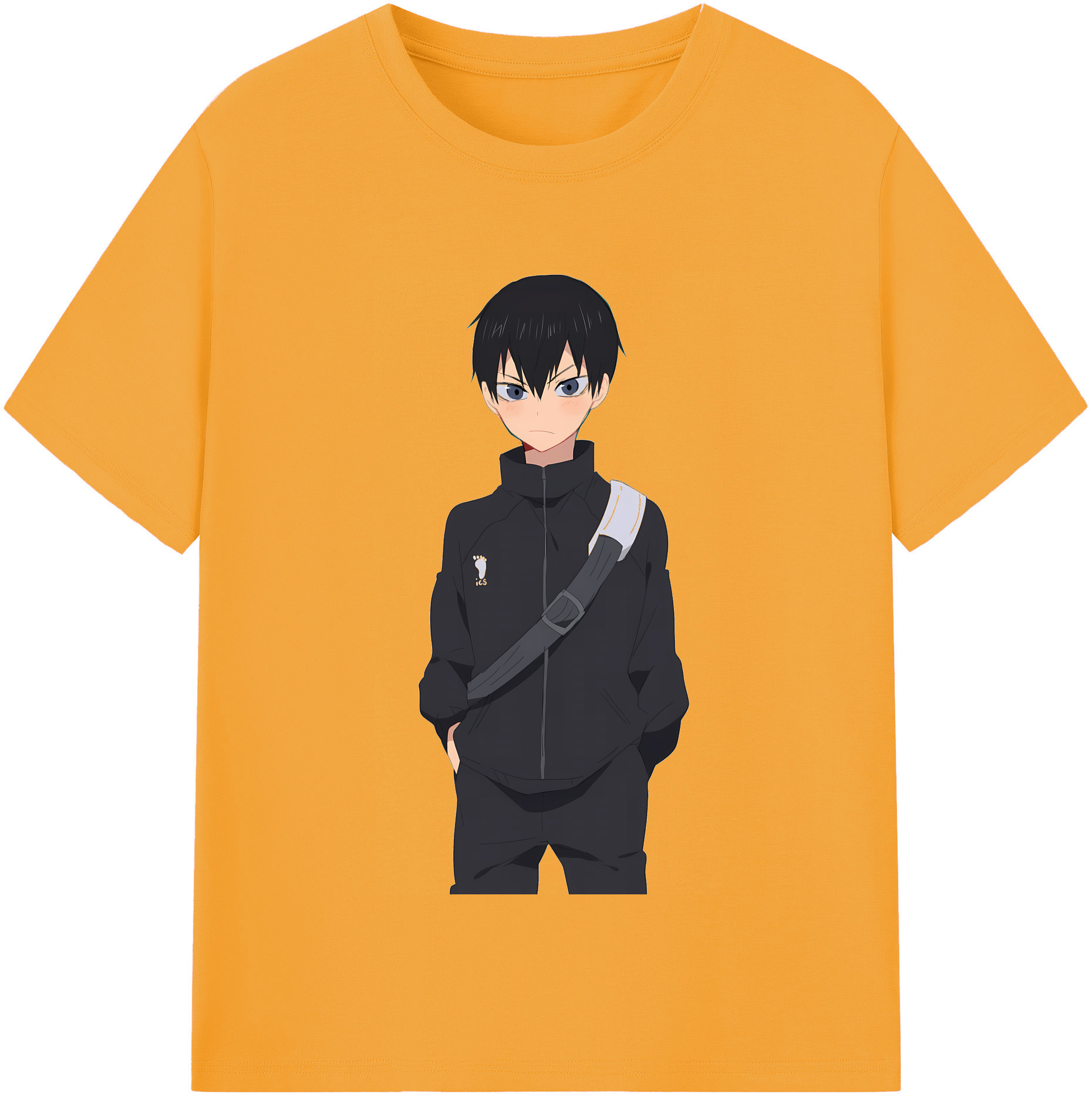 （画像用） ハイキュー!! Haikyu!! レディースカジュアルプリントTシャツ（綿100％）