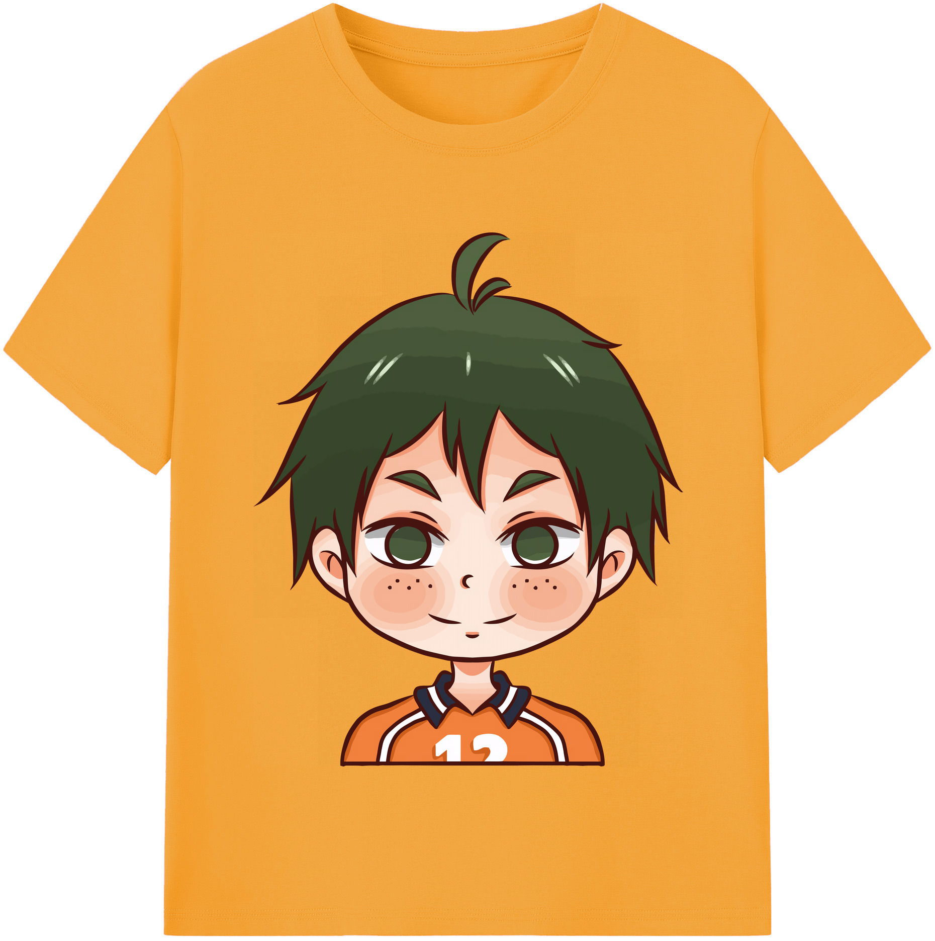 （画像用） ハイキュー!! Haikyu!! レディースカジュアルプリントTシャツ（綿100％）