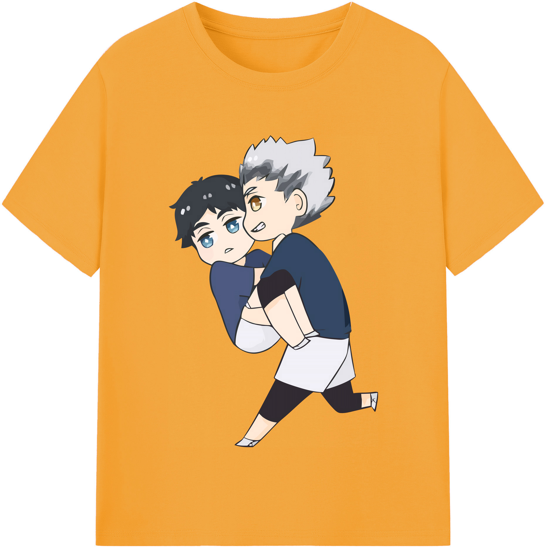 （画像用） ハイキュー!! Haikyu!! レディースカジュアルプリントTシャツ（綿100％）