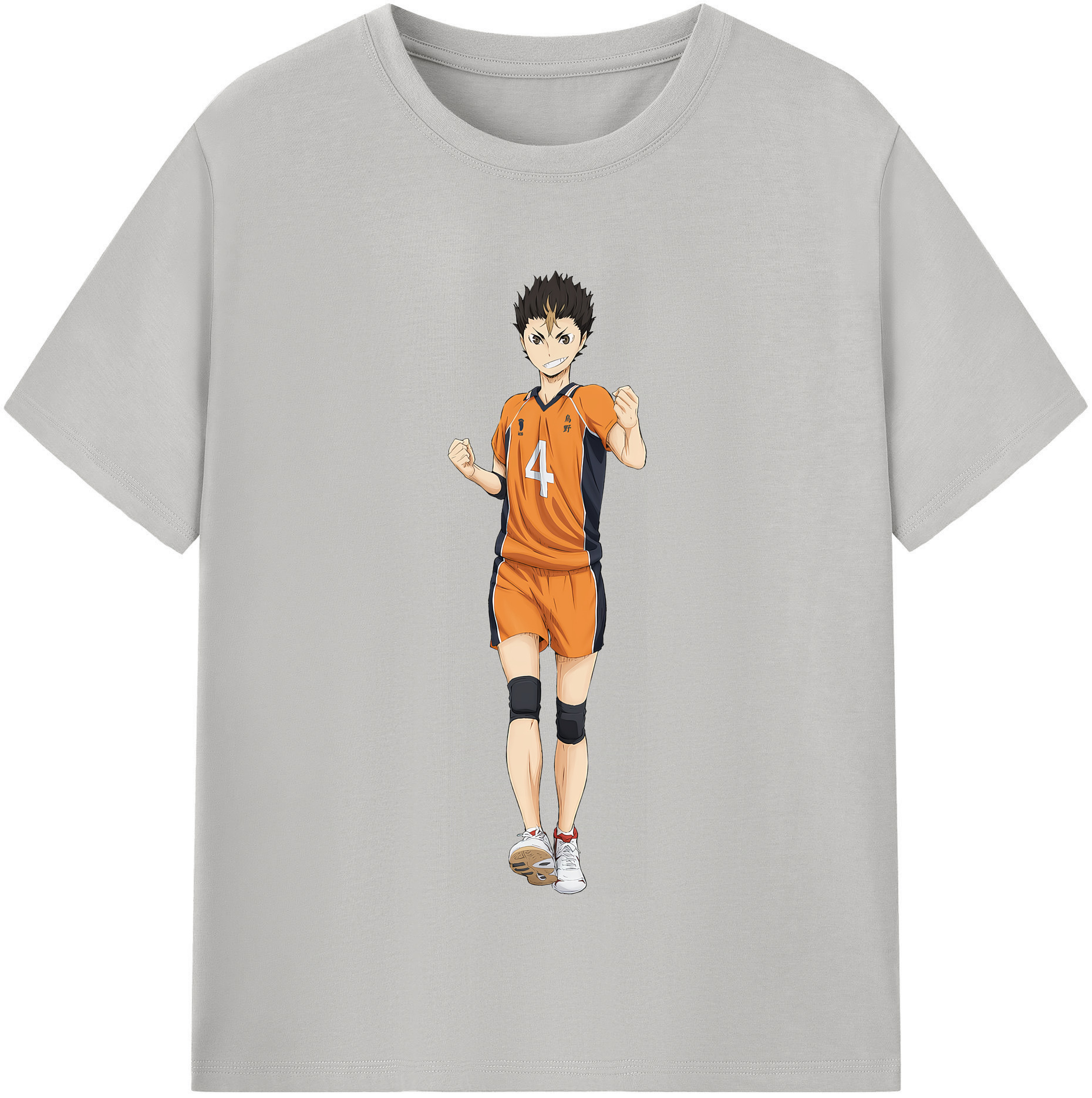 （画像用） ハイキュー!! Haikyu!! レディースカジュアルプリントTシャツ（綿100％）