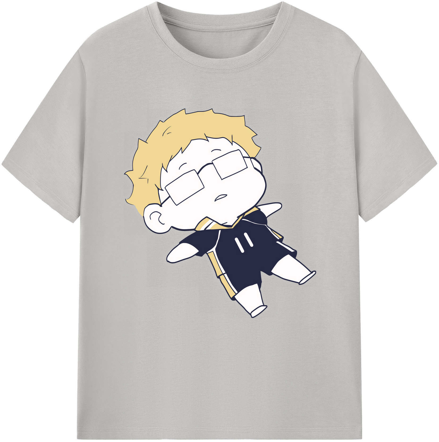 （画像用） ハイキュー!! Haikyu!! レディースカジュアルプリントTシャツ（綿100％）