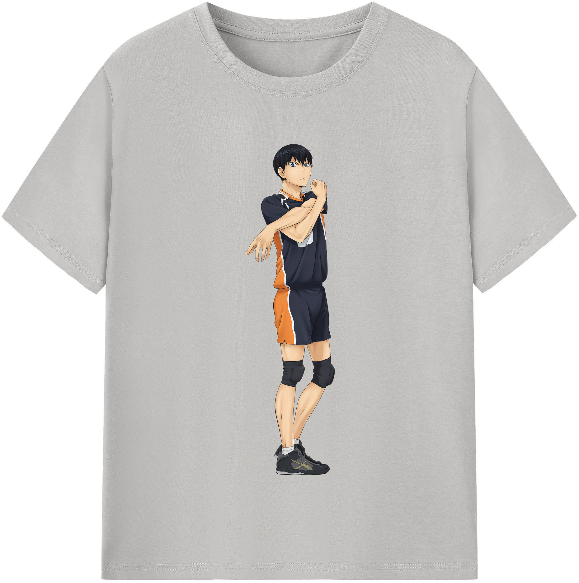 （画像用） ハイキュー!! Haikyu!! レディースカジュアルプリントTシャツ（綿100％）