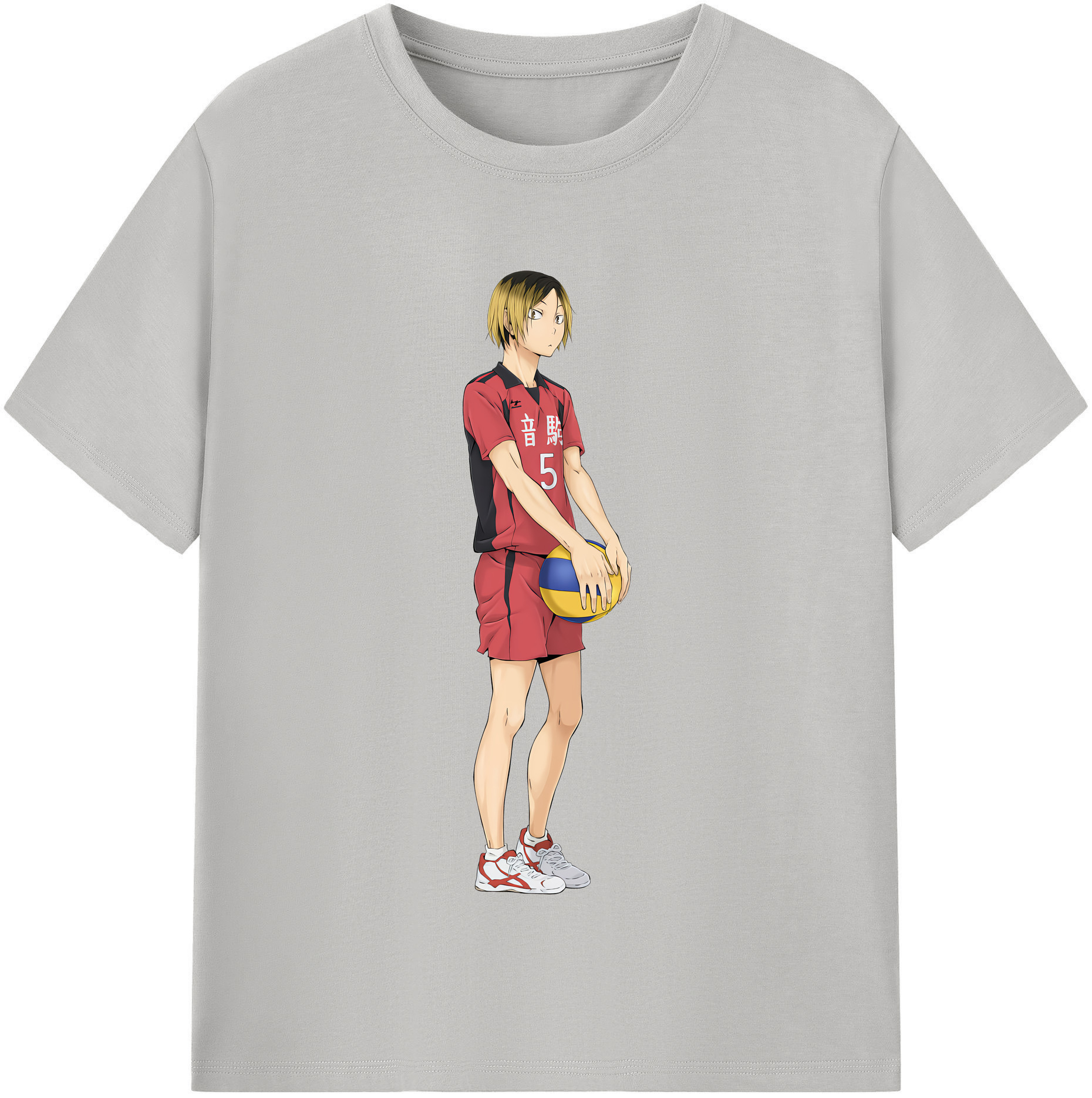 （画像用） ハイキュー!! Haikyu!! レディースカジュアルプリントTシャツ（綿100％）