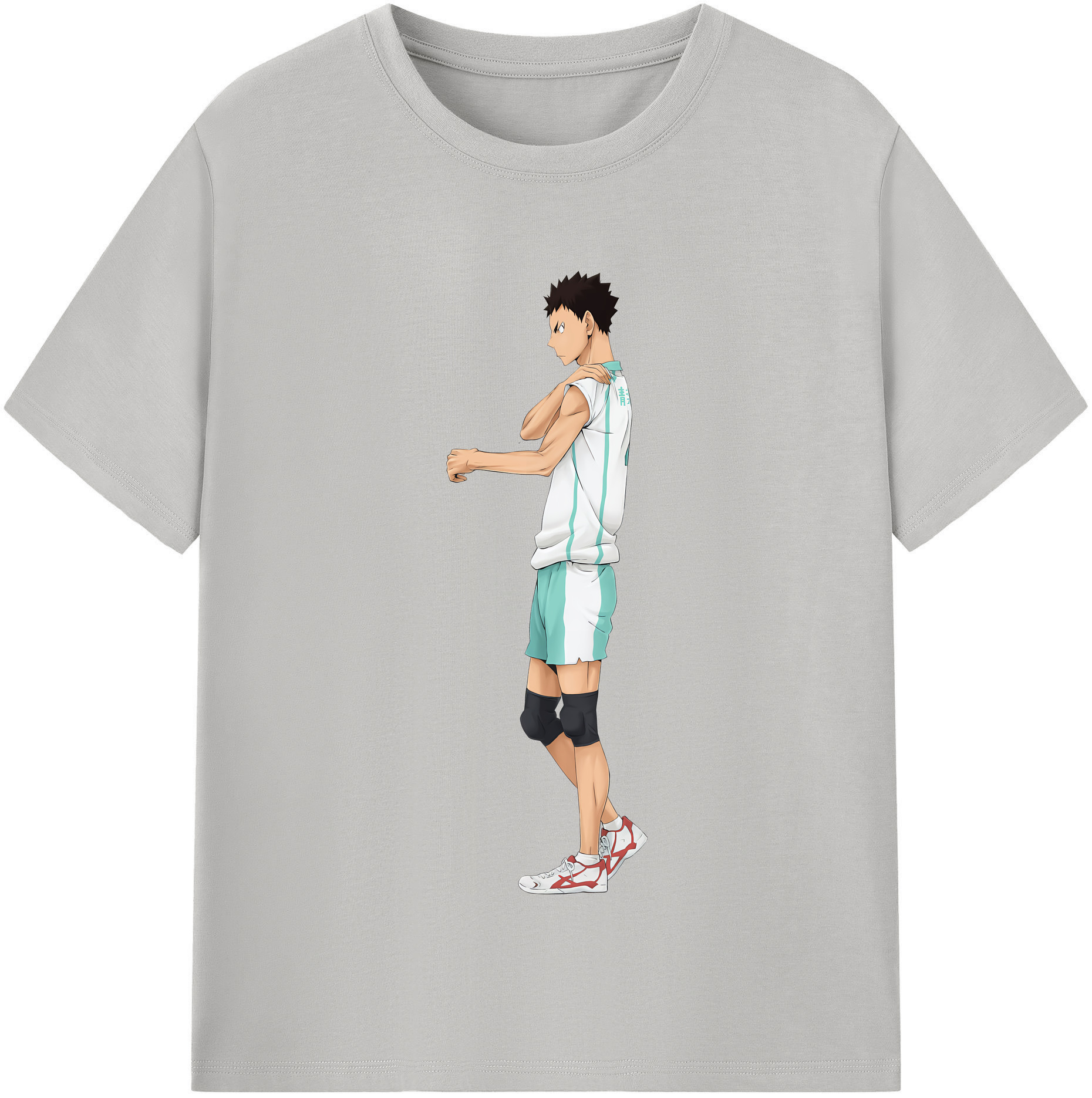 （画像用） ハイキュー!! Haikyu!! レディースカジュアルプリントTシャツ（綿100％）