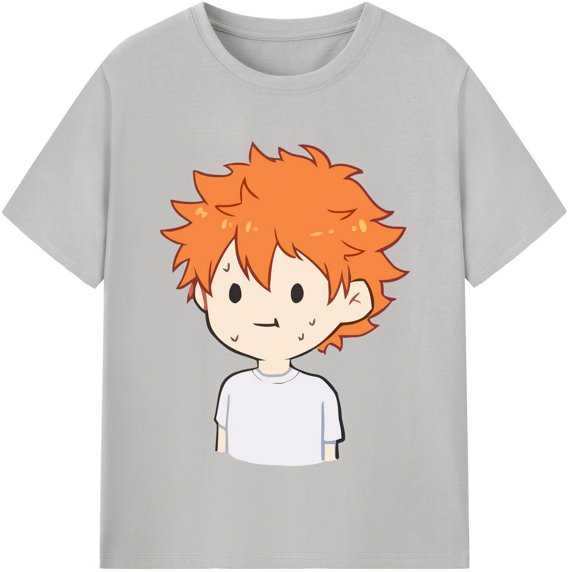 （画像用） ハイキュー!! Haikyu!! レディースカジュアルプリントTシャツ（綿100％）